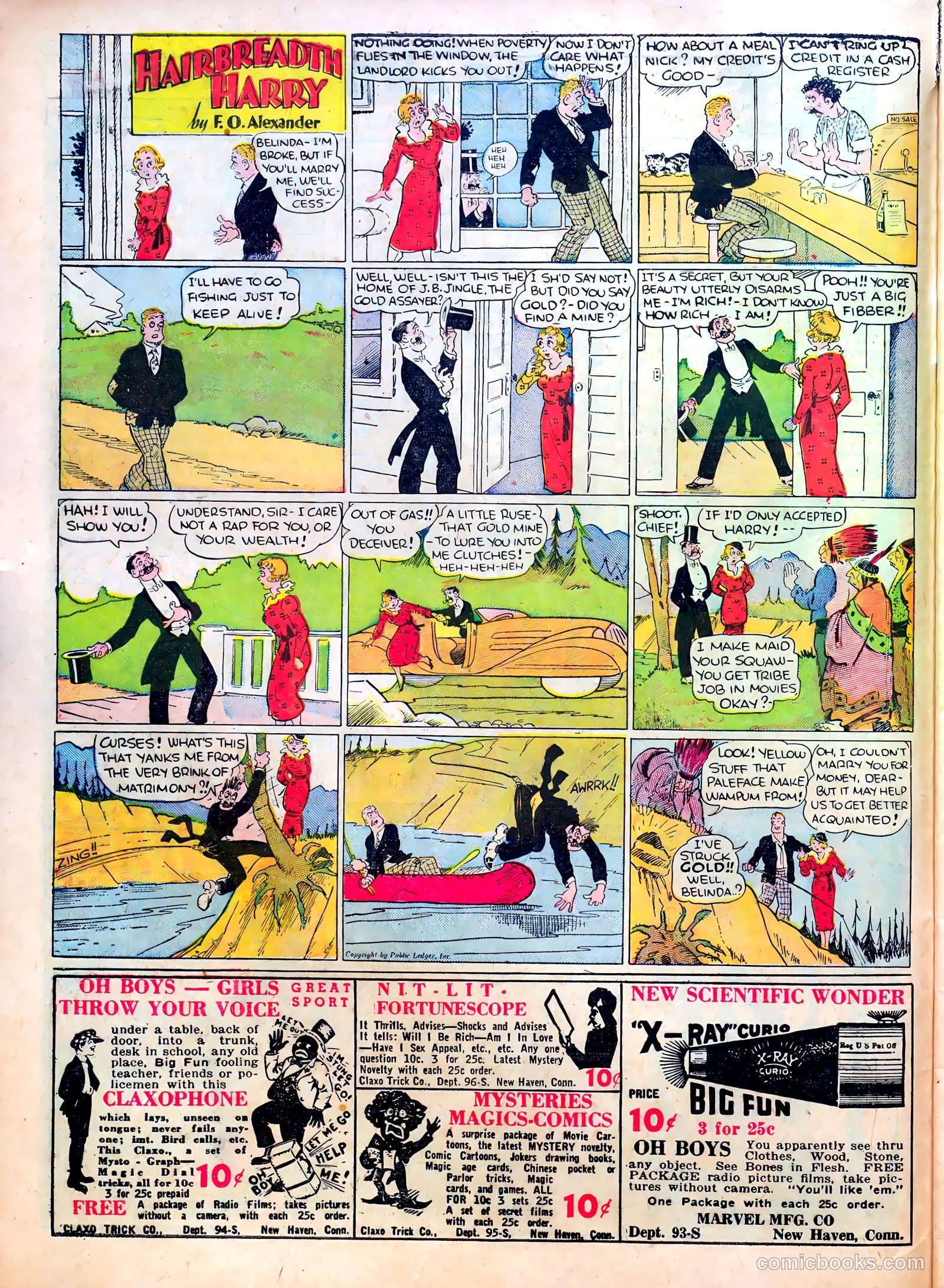 Famous Funnies #30 (1937) — page 16 of 64