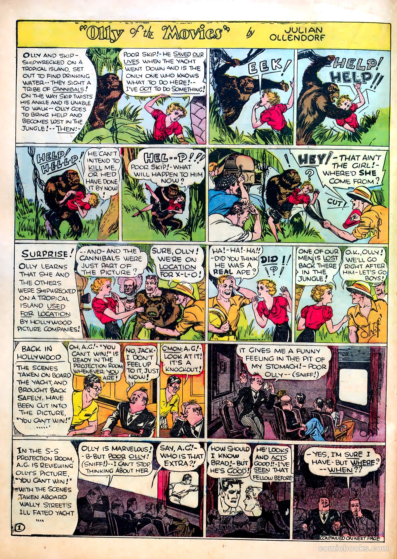 Famous Funnies #30 (1937) — page 40 of 64
