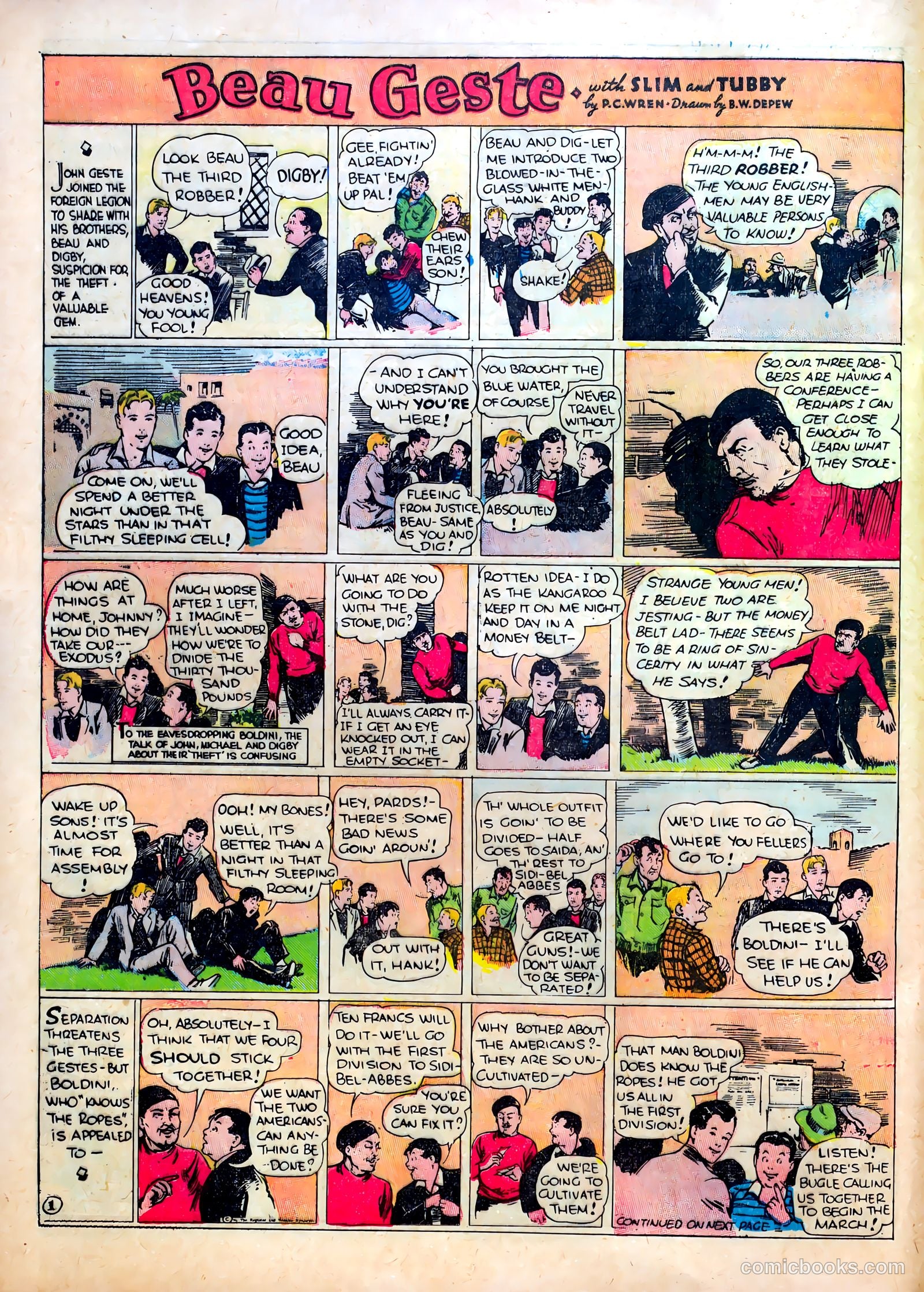 Famous Funnies #30 (1937) — page 42 of 64
