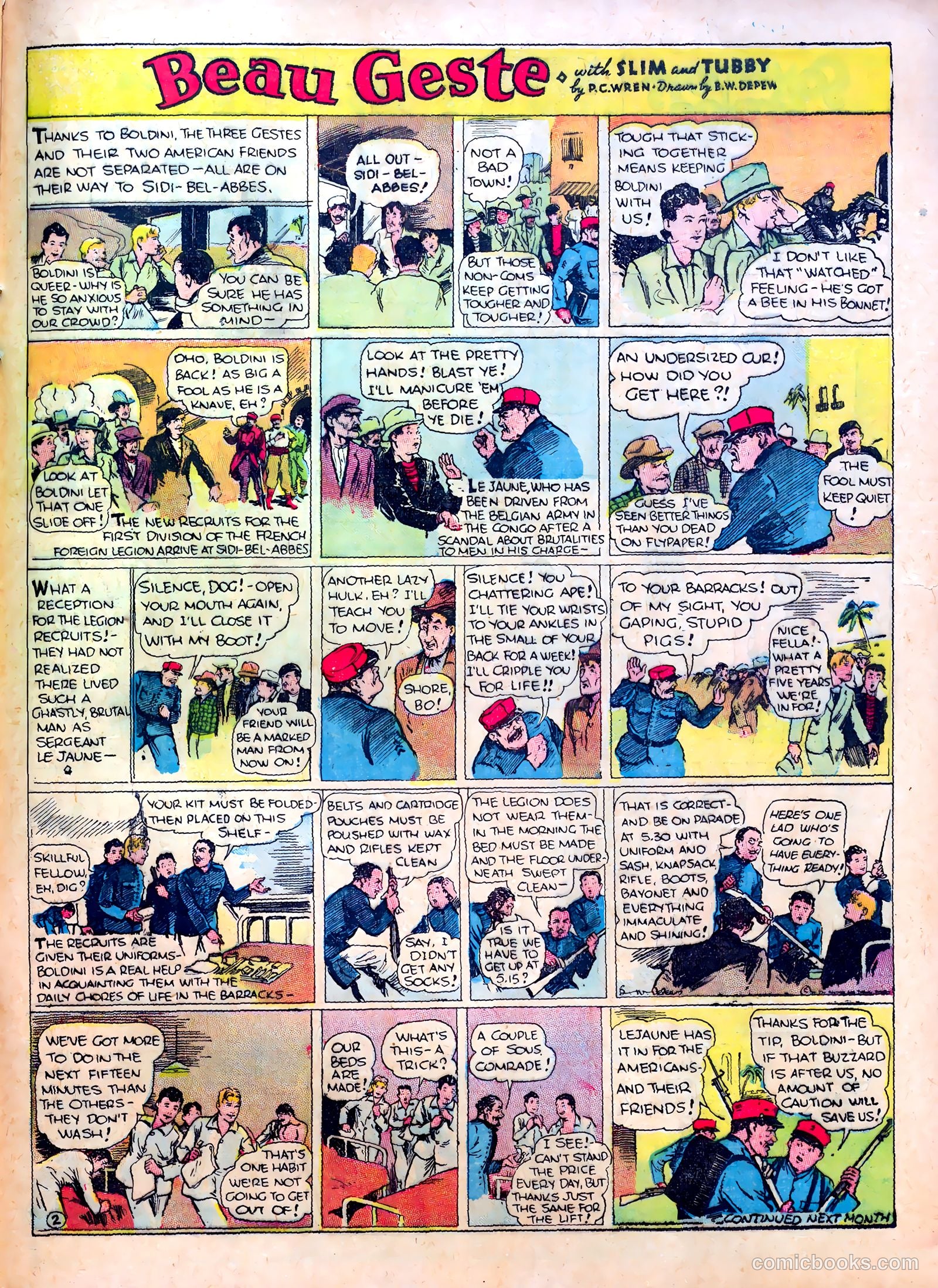 Famous Funnies #30 (1937) — page 43 of 64