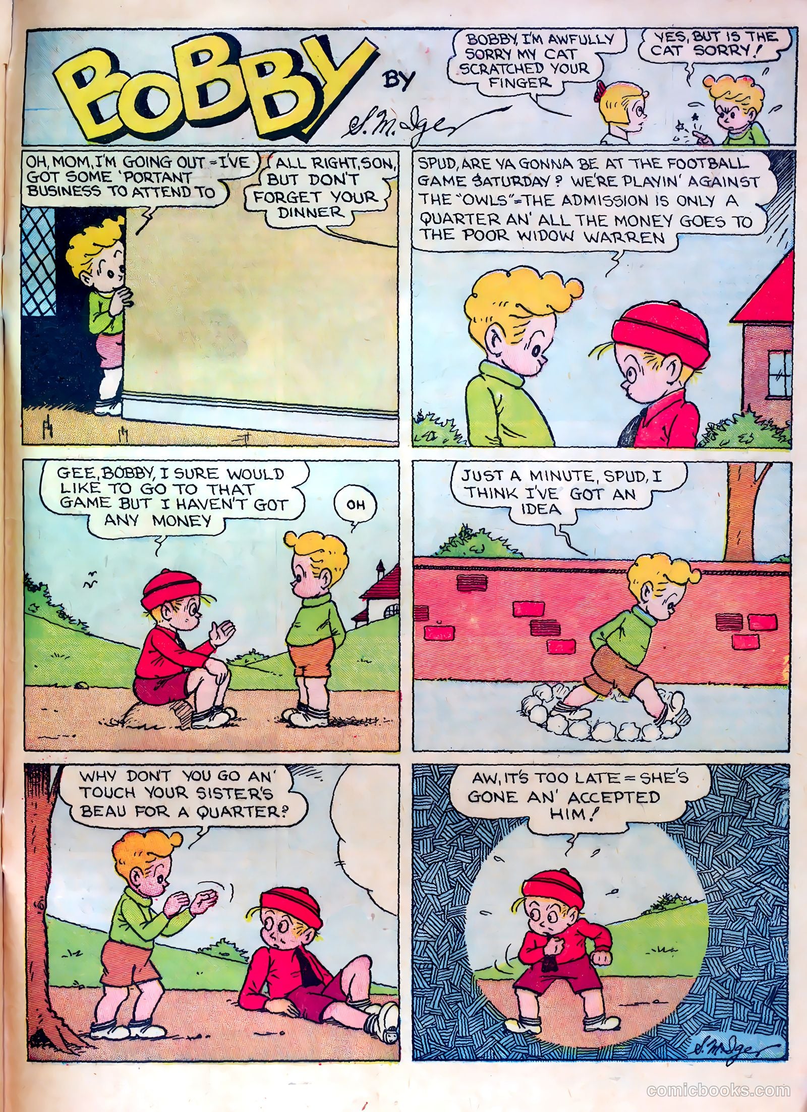 Famous Funnies #30 (1937) — page 61 of 64