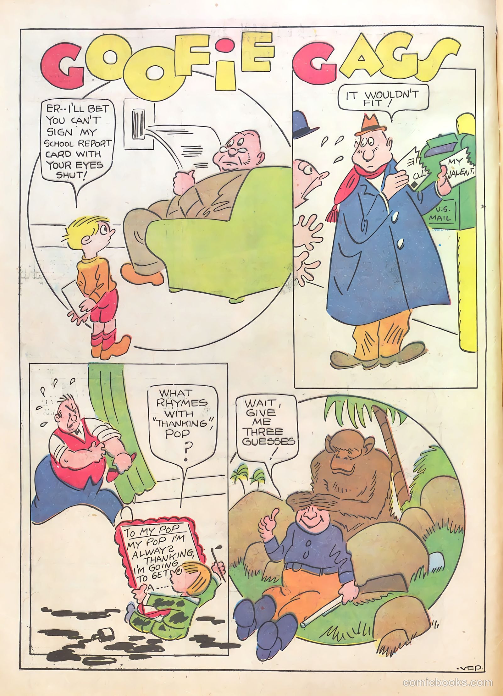 Famous Funnies #31 (1937) — page 4 of 64
