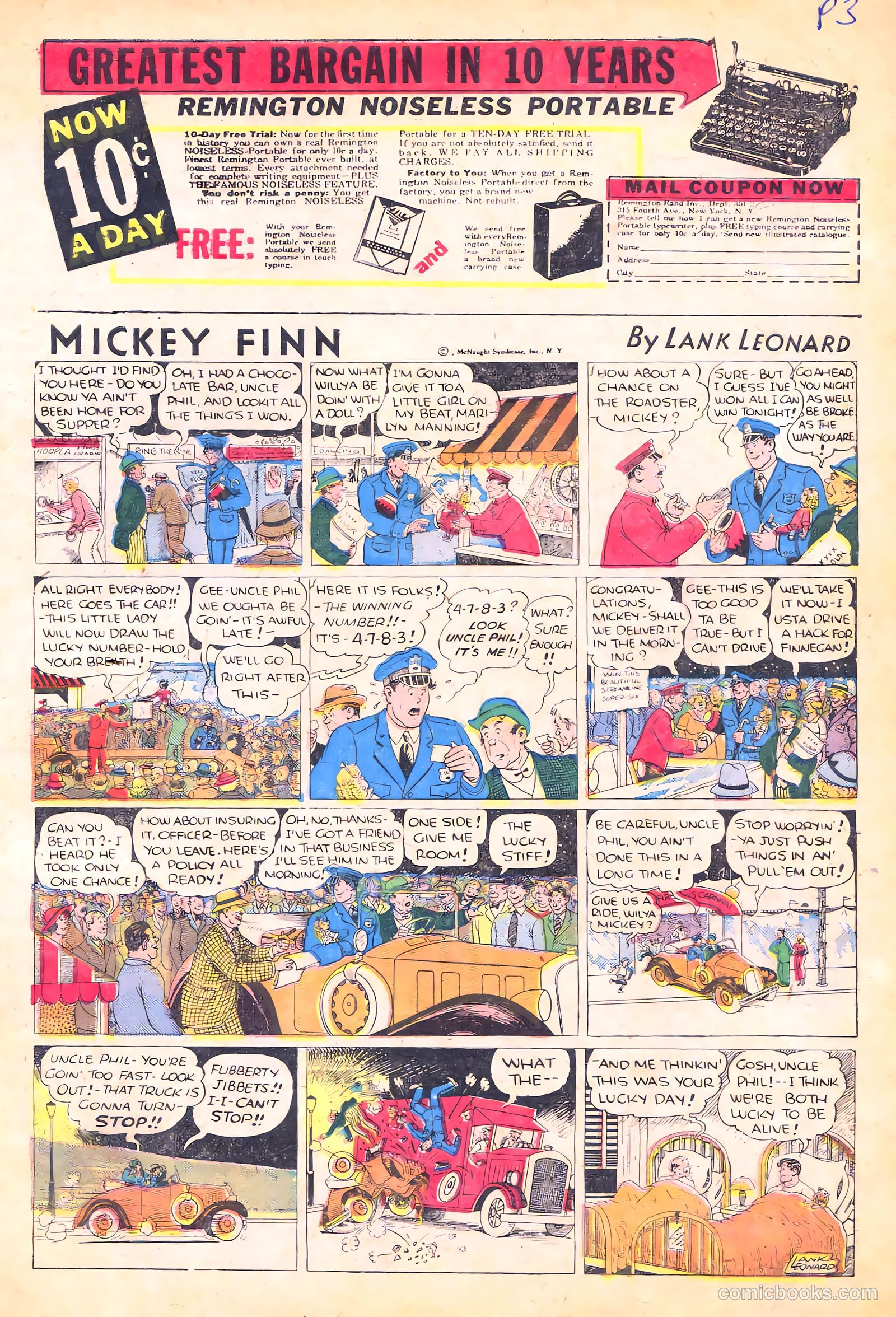 Famous Funnies #31 (1937) — page 5 of 64