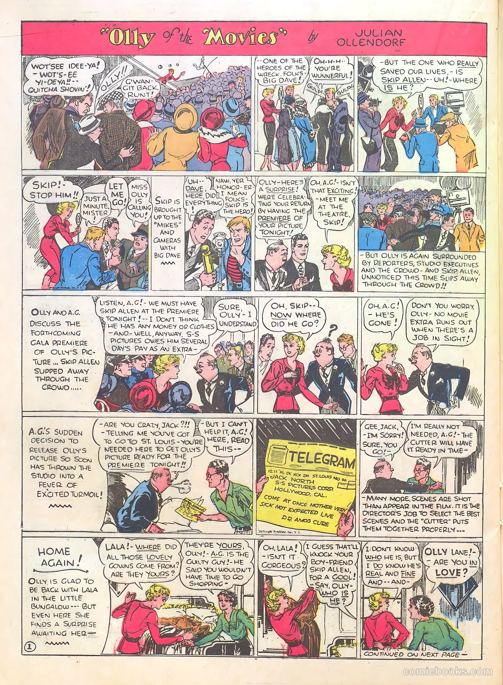 Famous Funnies #31 (1937) — page 40 of 64