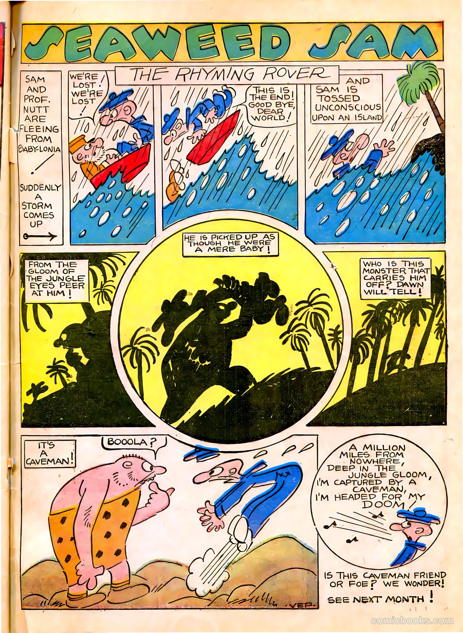 Famous Funnies #31 (1937) — page 61 of 64