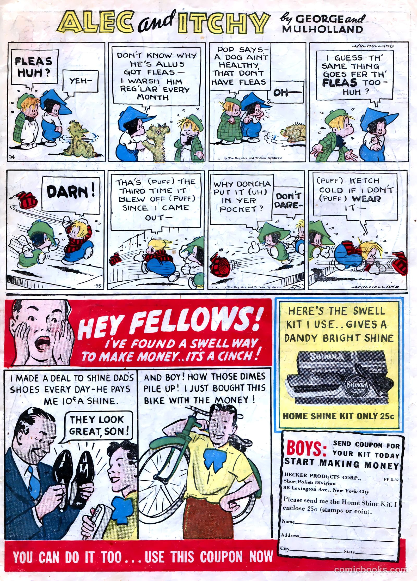 Famous Funnies #32 (1937) — page 3 of 64