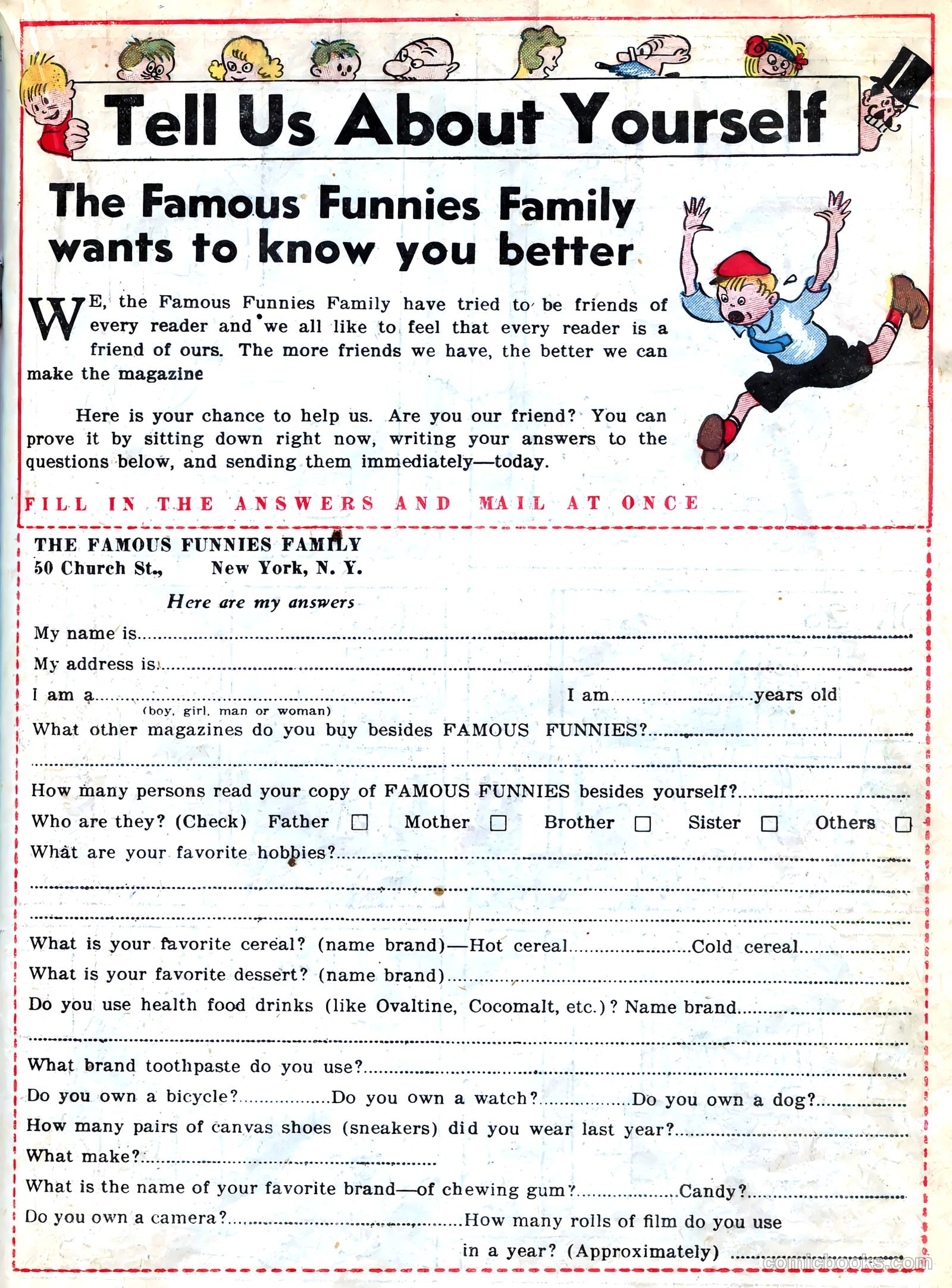 Famous Funnies #32 (1937) — page 31 of 64