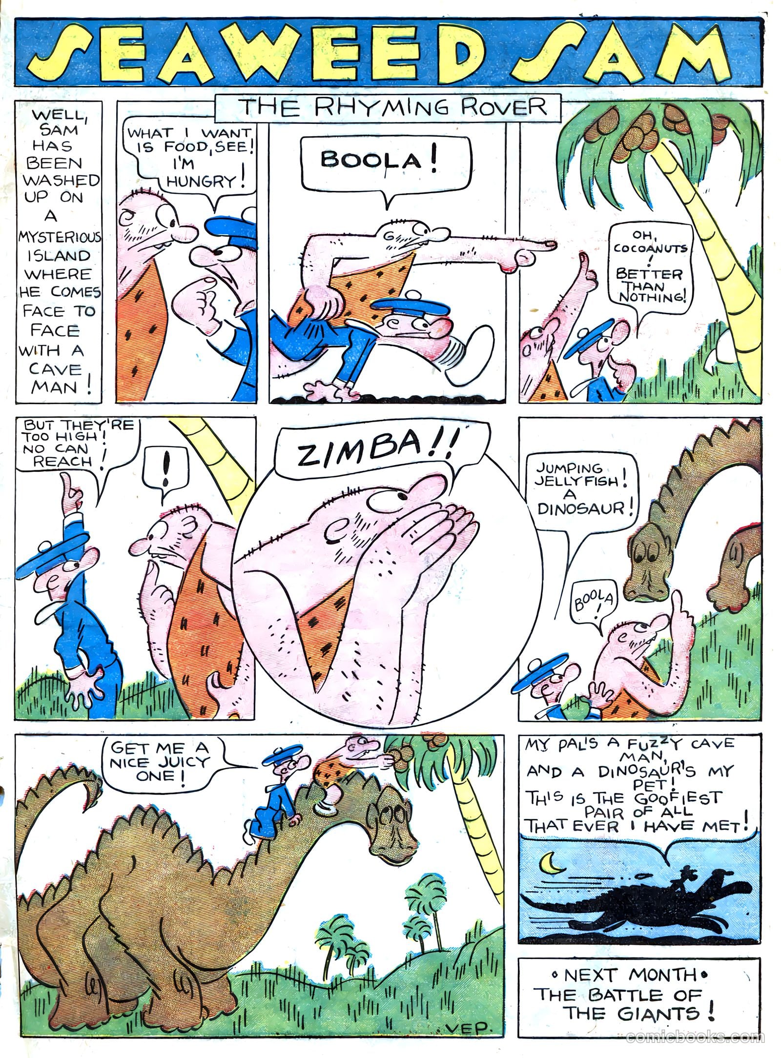 Famous Funnies #32 (1937) — page 61 of 64