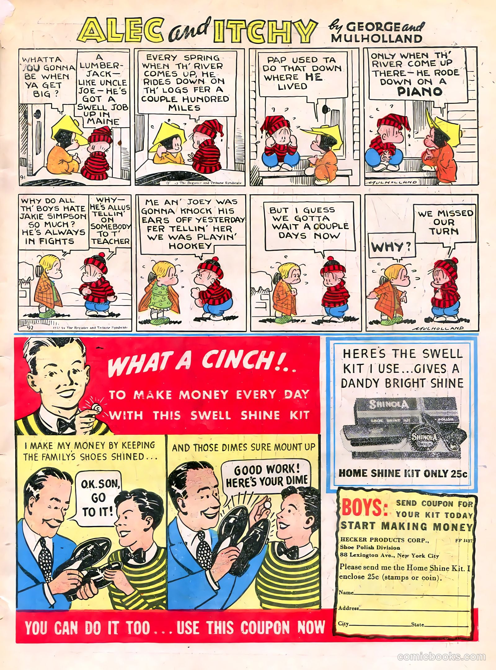 Famous Funnies #33 (1937) — page 3 of 64