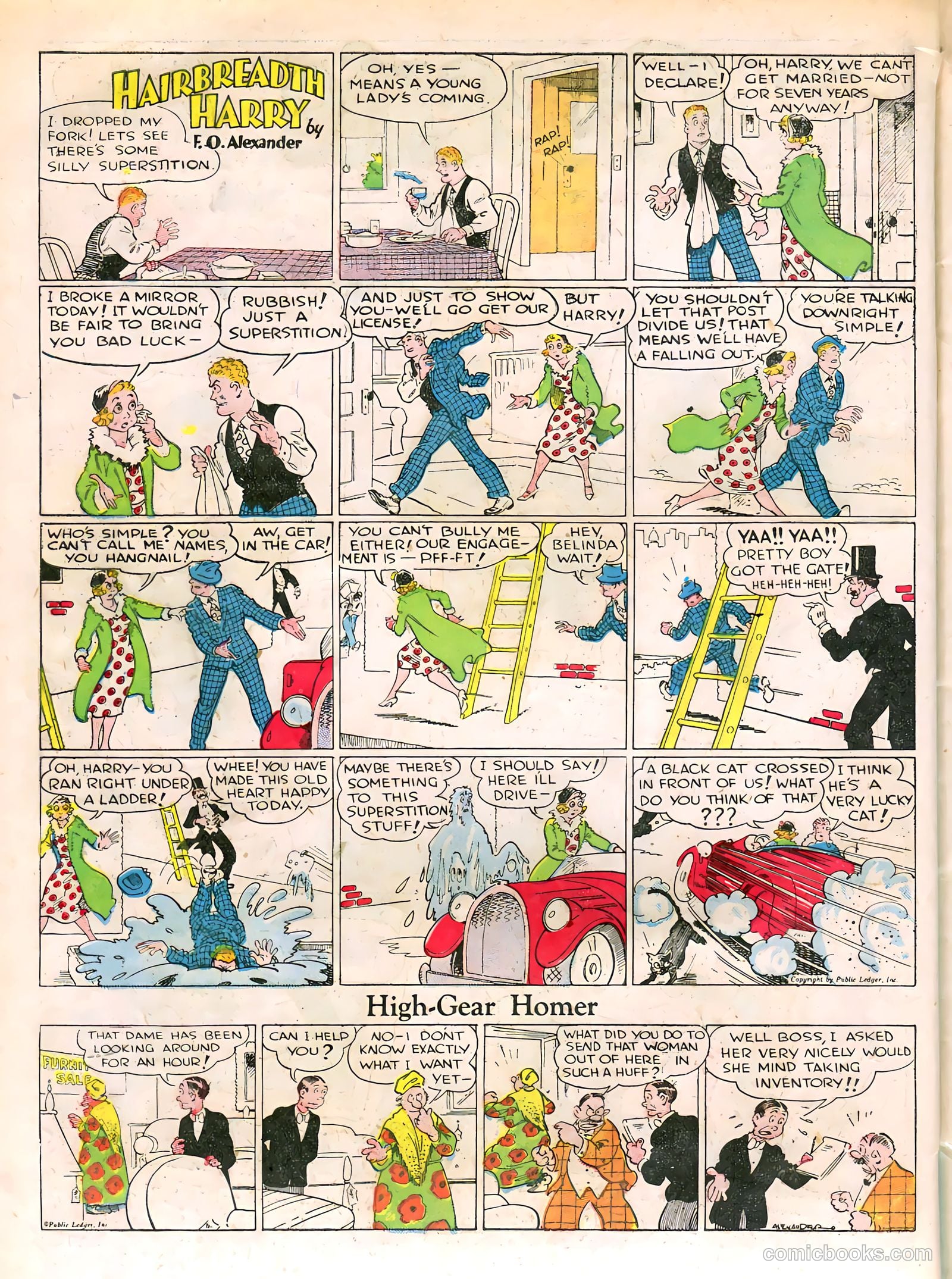 Famous Funnies #33 (1937) — page 16 of 64