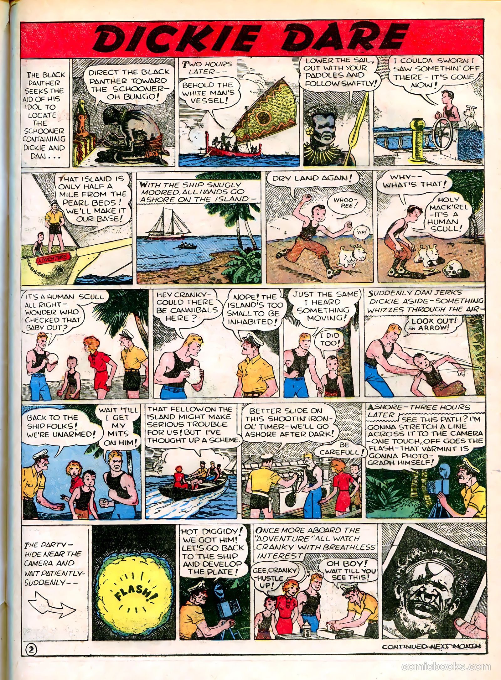 Famous Funnies #33 (1937) — page 21 of 64