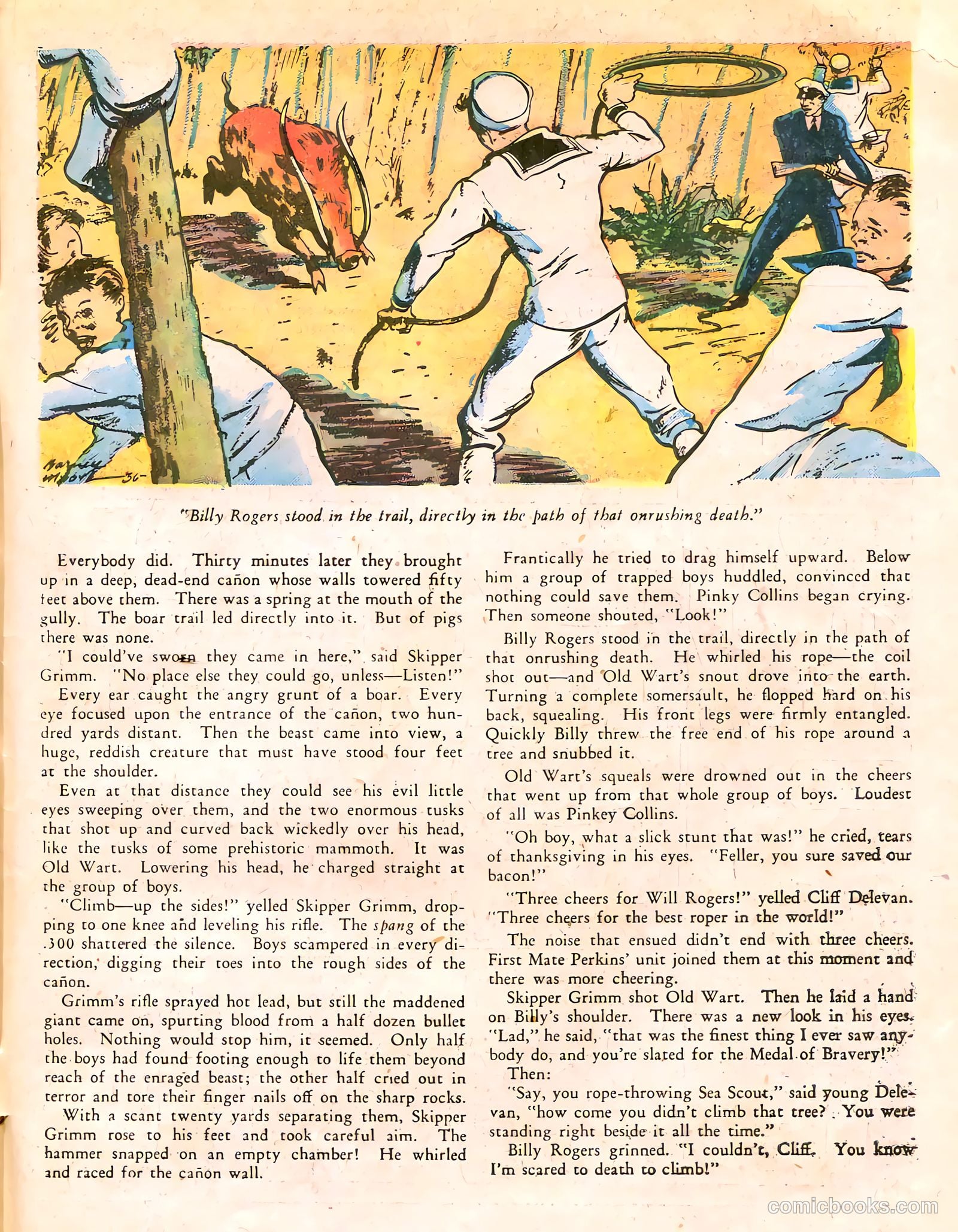 Famous Funnies #33 (1937) — page 57 of 64