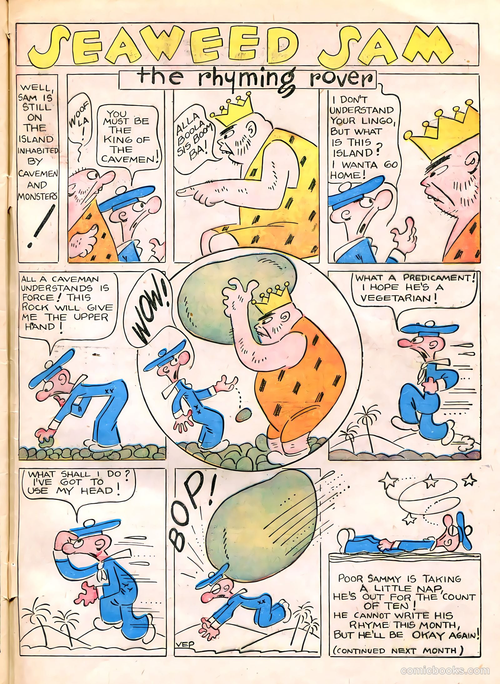 Famous Funnies #33 (1937) — page 61 of 64