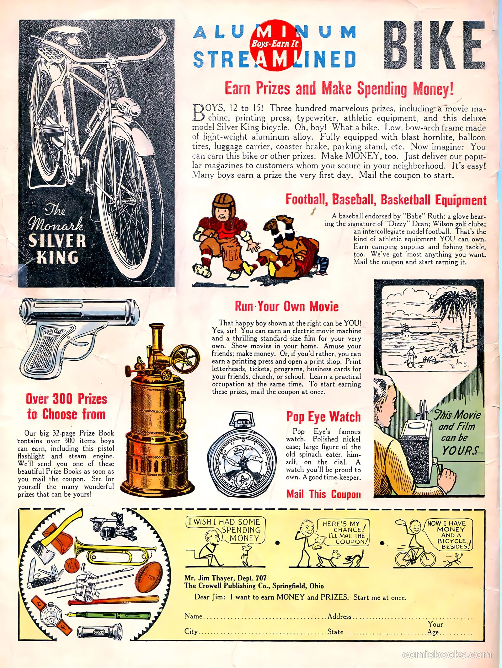 Famous Funnies #33 (1937) — page 64 of 64