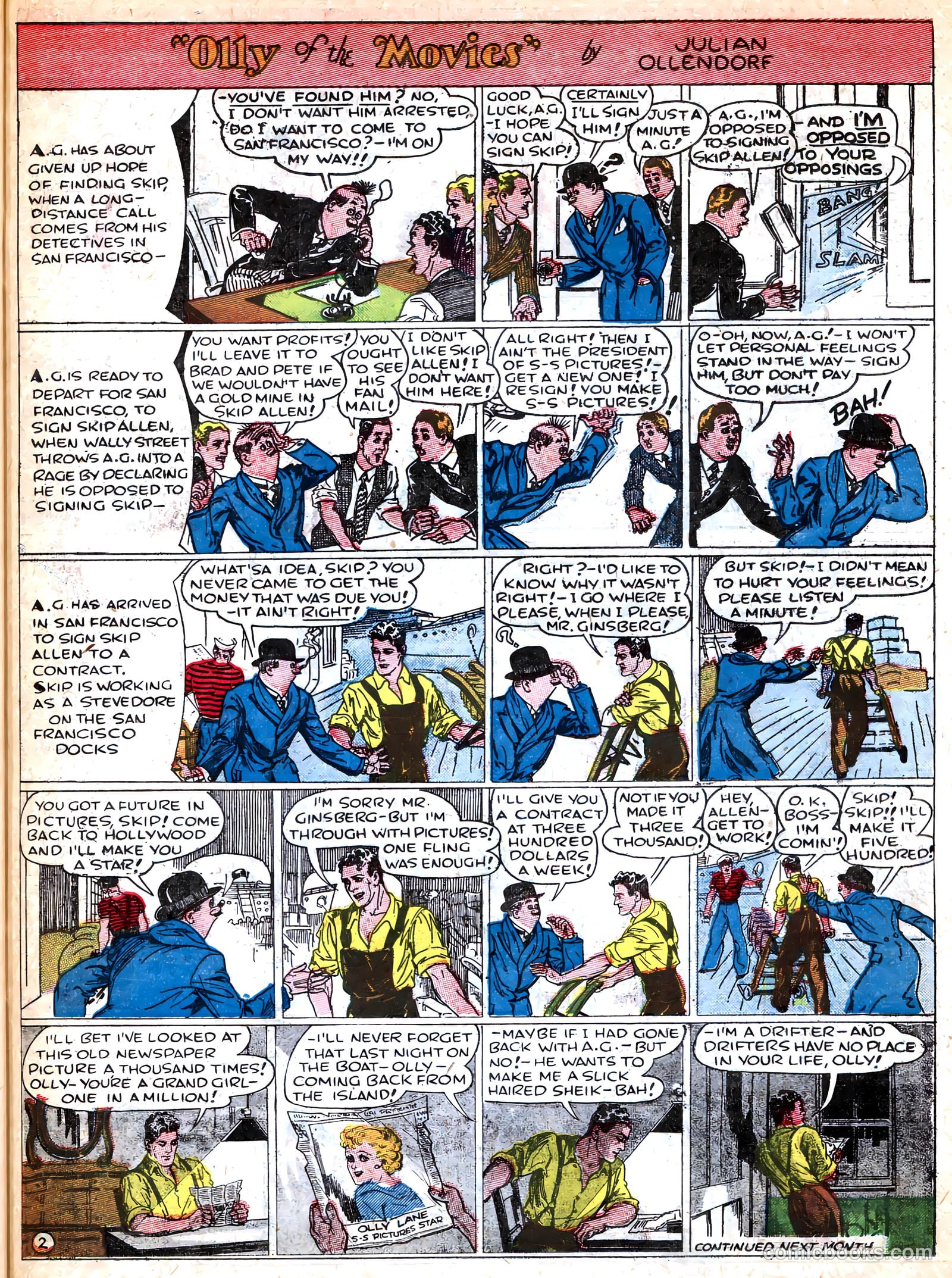 Famous Funnies #34 (1937) — page 41 of 64