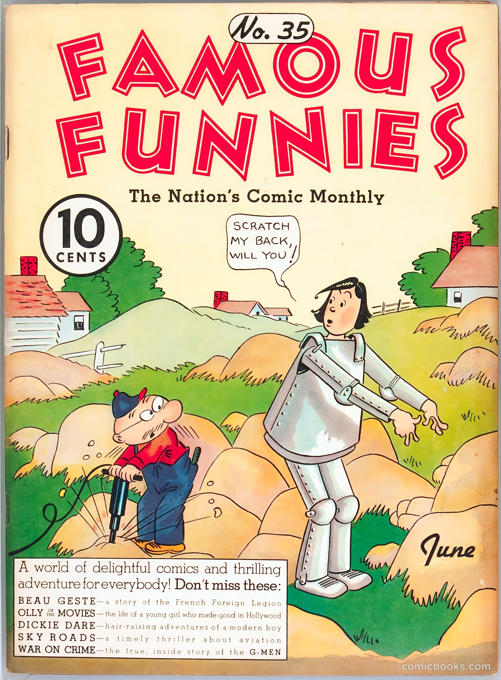 Famous Funnies #35