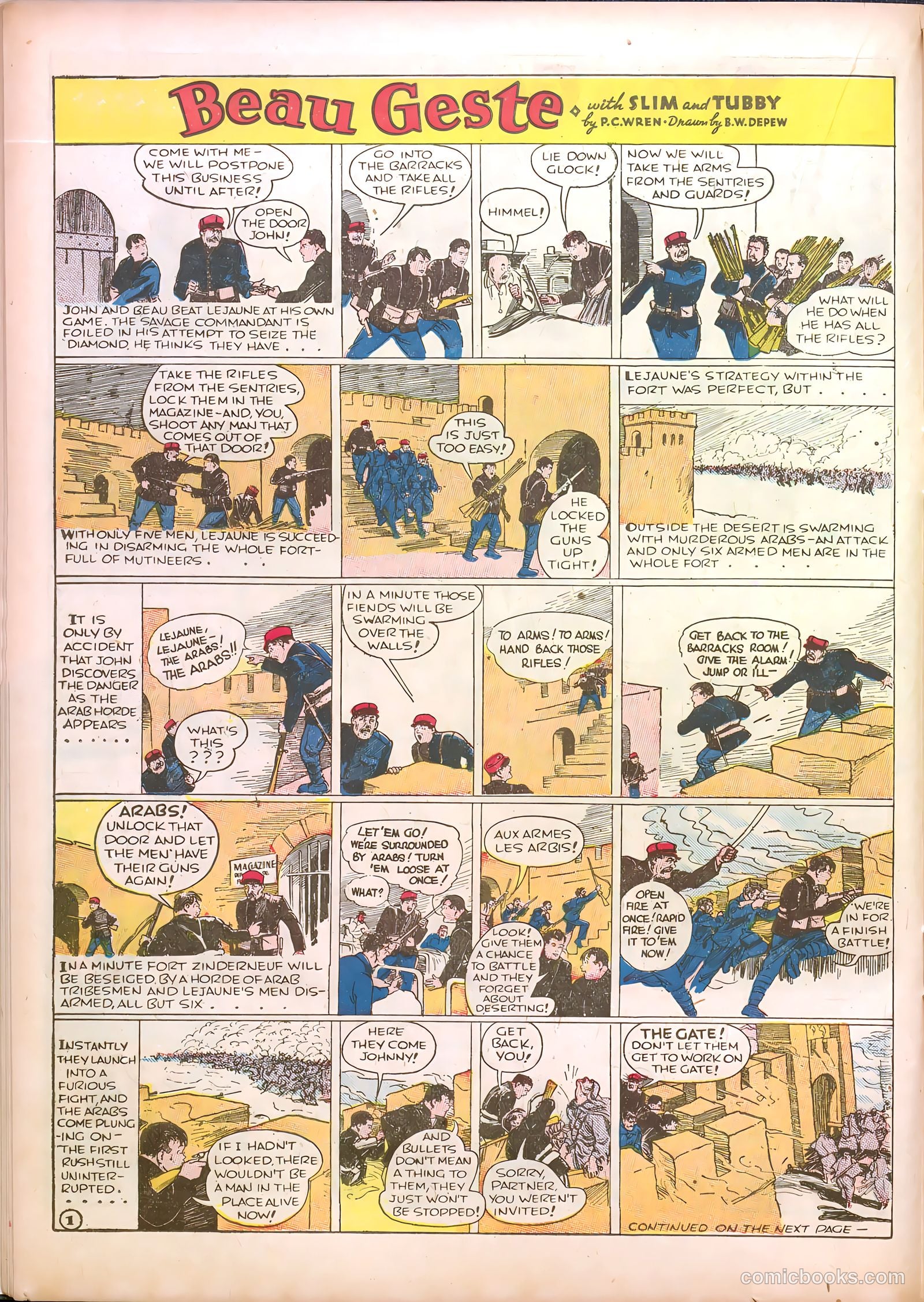 Famous Funnies #35 (1937) — page 22 of 64