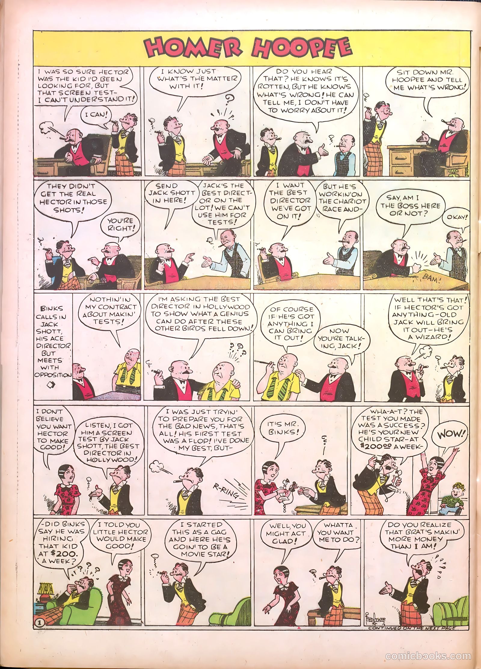 Famous Funnies #35 (1937) — page 58 of 64