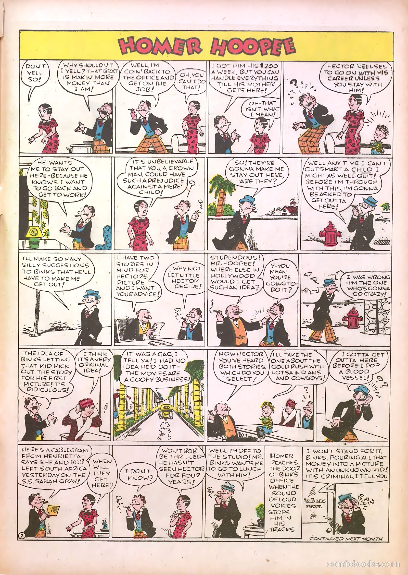 Famous Funnies #35 (1937) — page 59 of 64