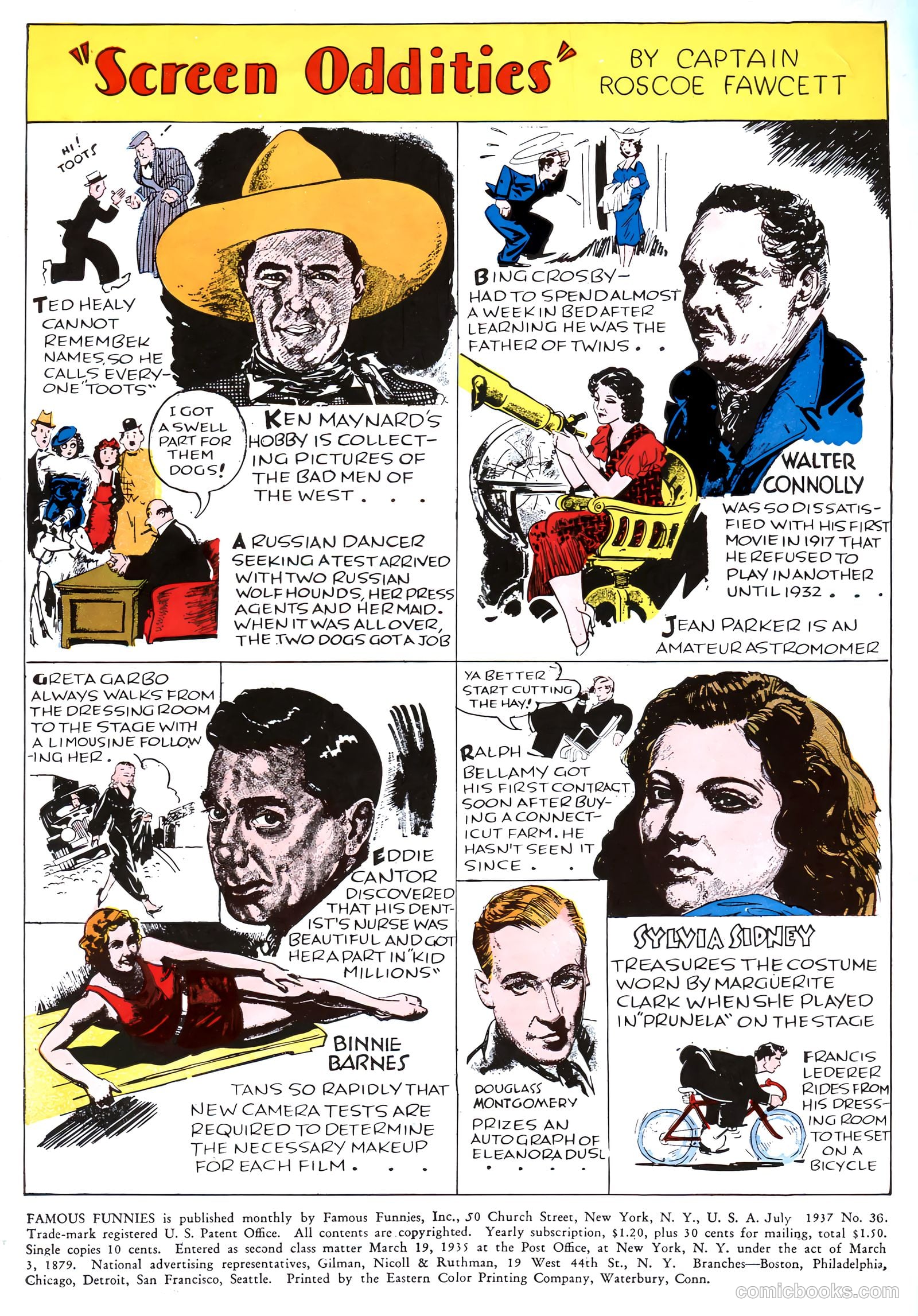 Famous Funnies #36 (1937) — page 2 of 64
