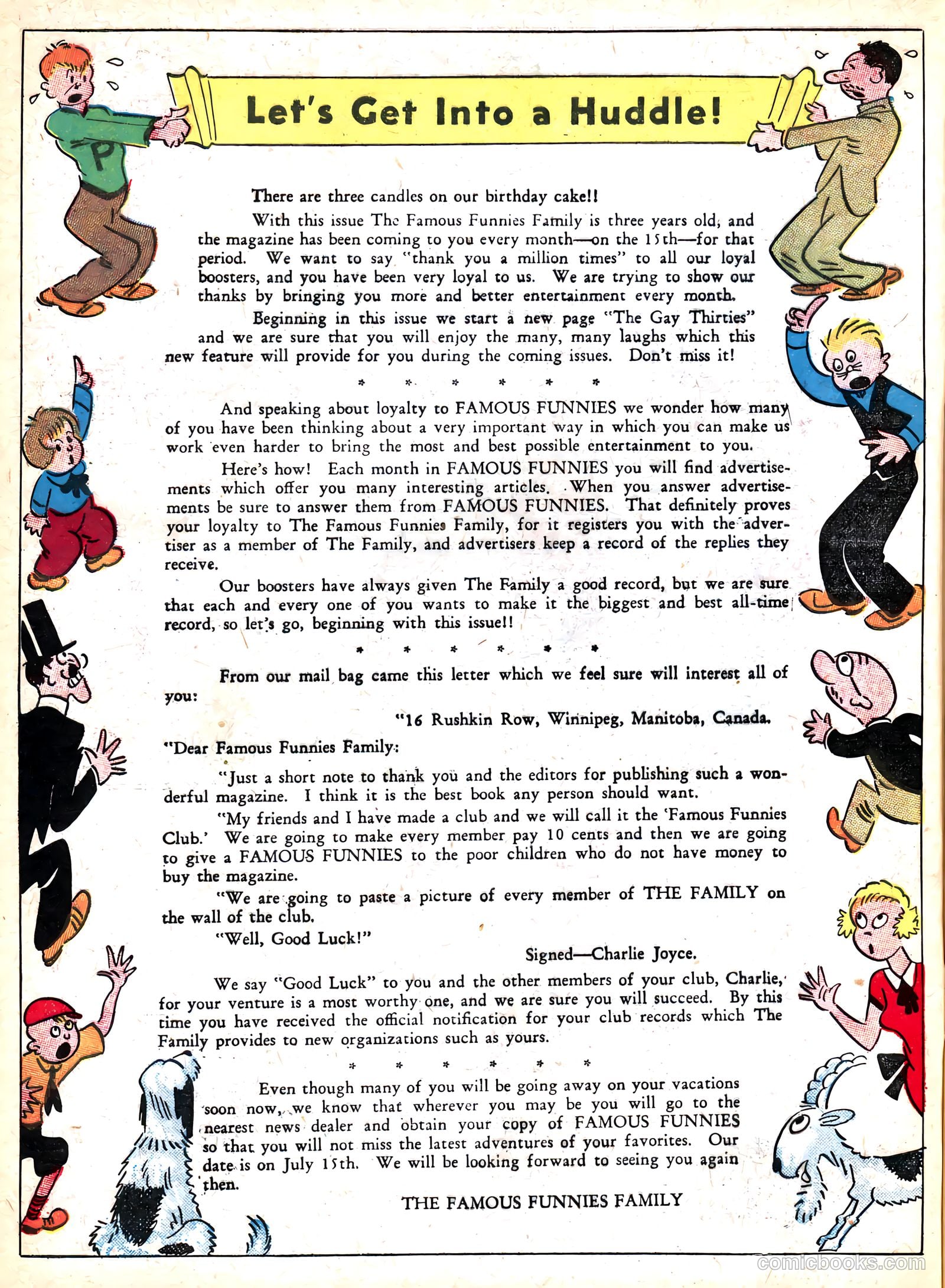Famous Funnies #36 (1937) — page 14 of 64