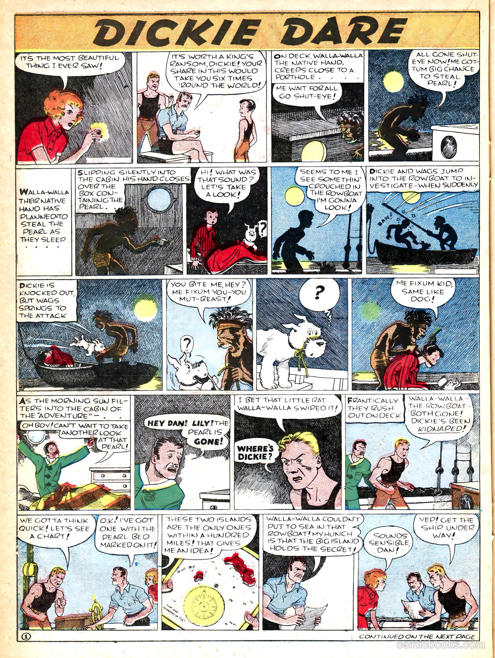 Famous Funnies #36 (1937) — page 20 of 64