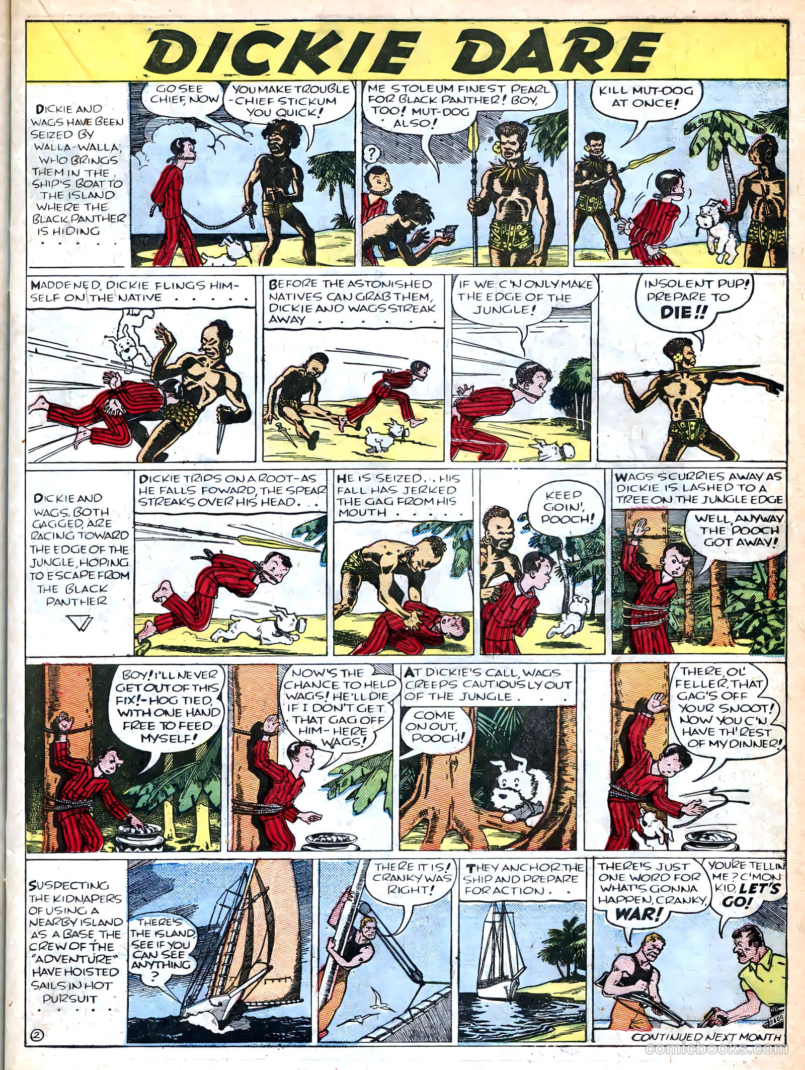 Famous Funnies #36 (1937) — page 21 of 64