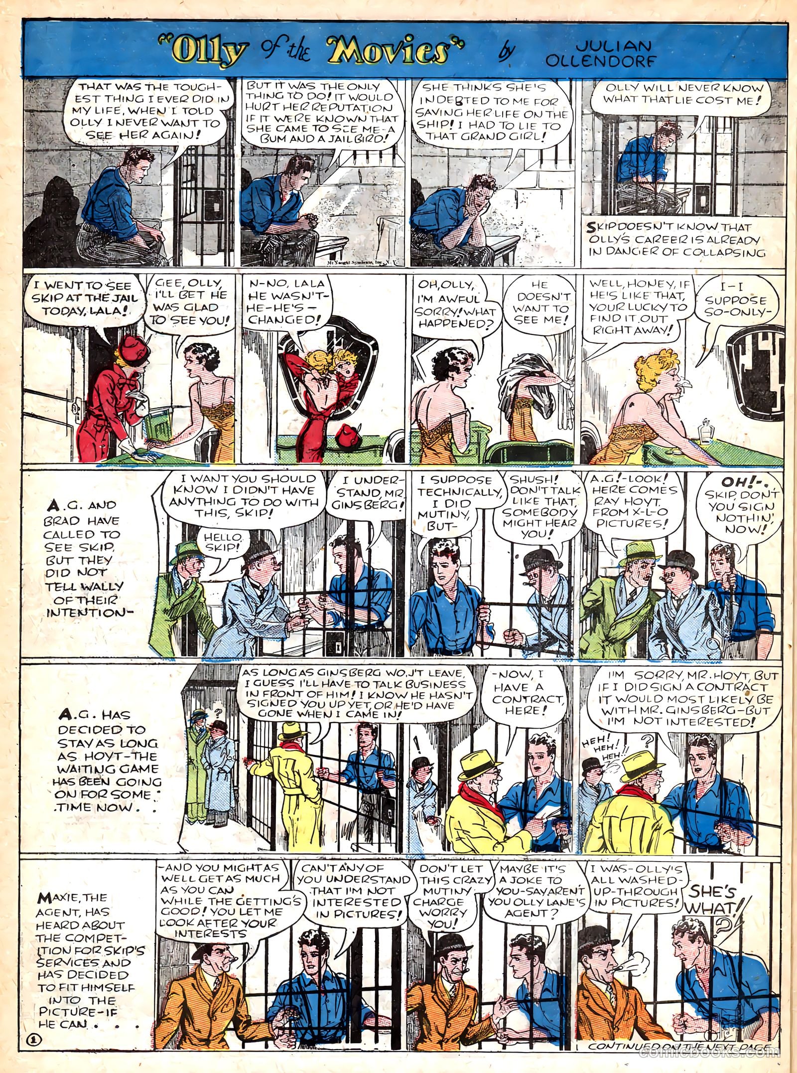 Famous Funnies #36 (1937) — page 40 of 64