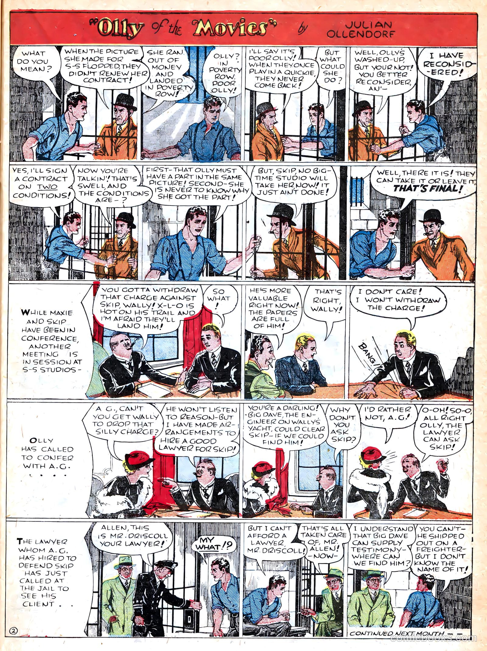 Famous Funnies #36 (1937) — page 41 of 64