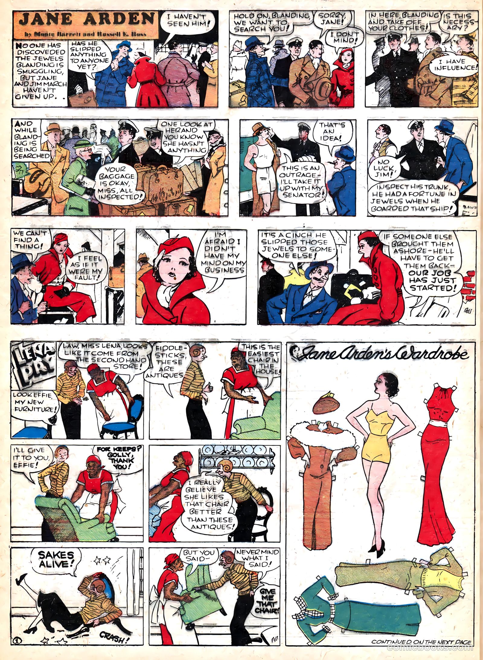 Famous Funnies #36 (1937) — page 46 of 64