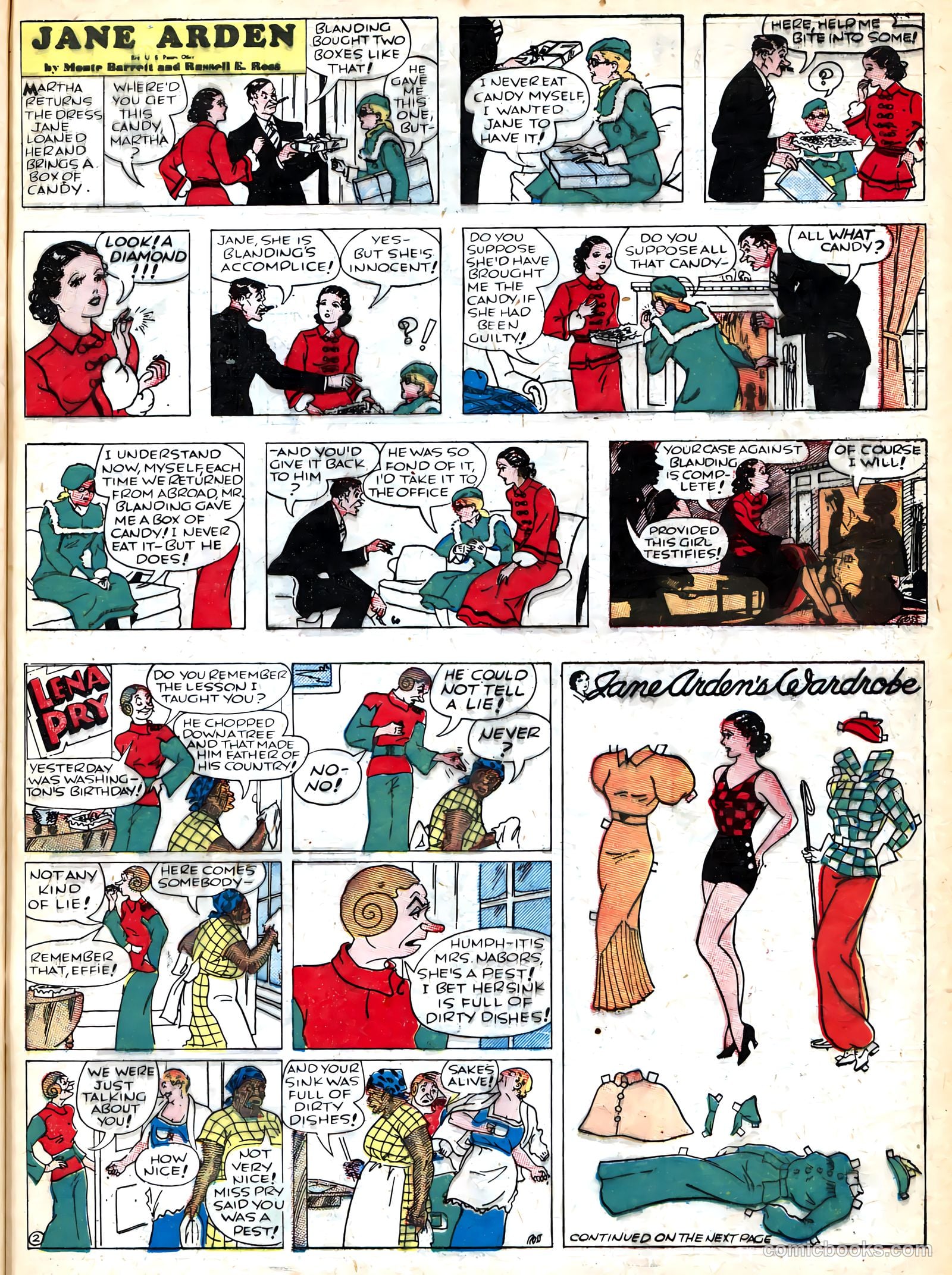 Famous Funnies #36 (1937) — page 47 of 64