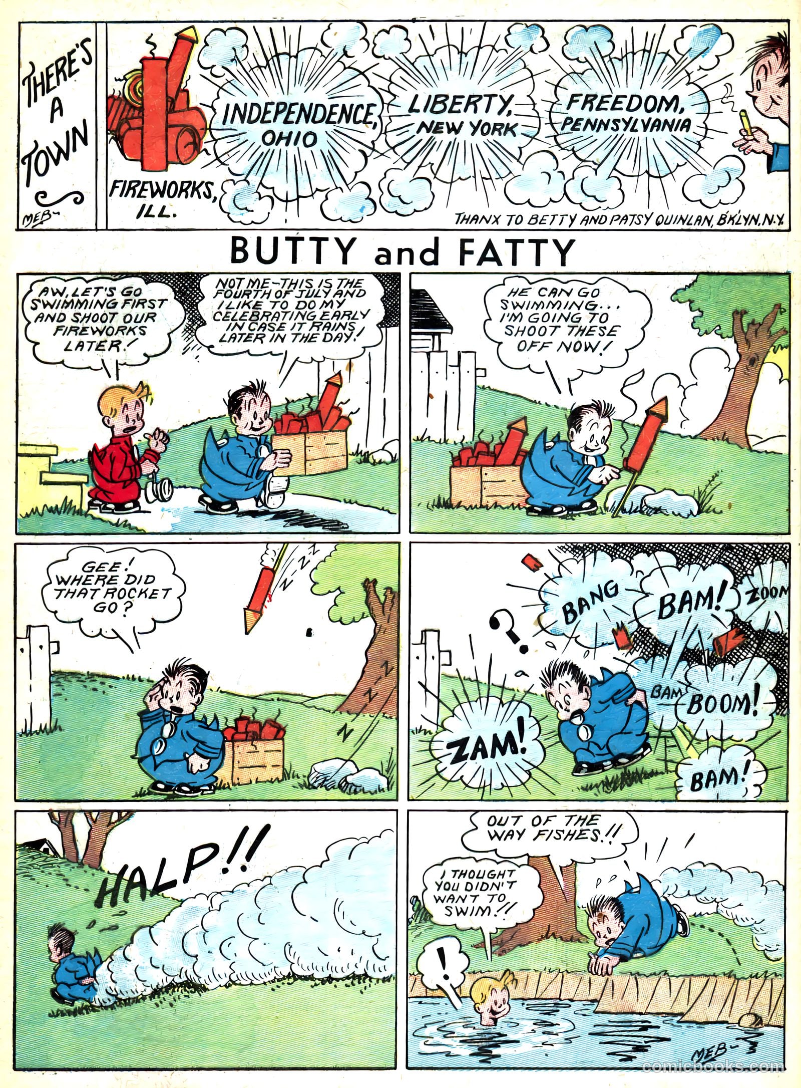 Famous Funnies #36 (1937) — page 50 of 64
