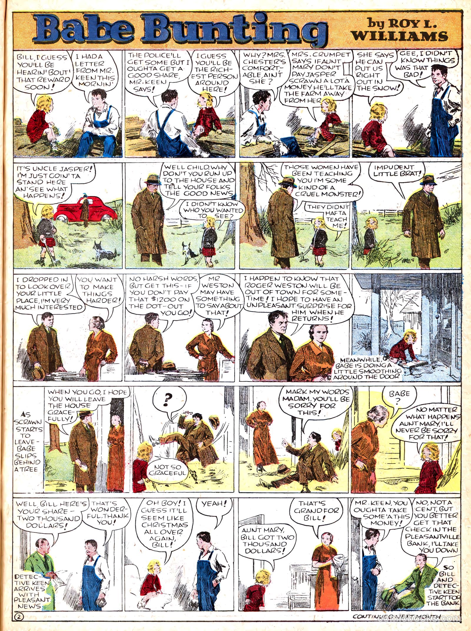 Famous Funnies #36 (1937) — page 53 of 64