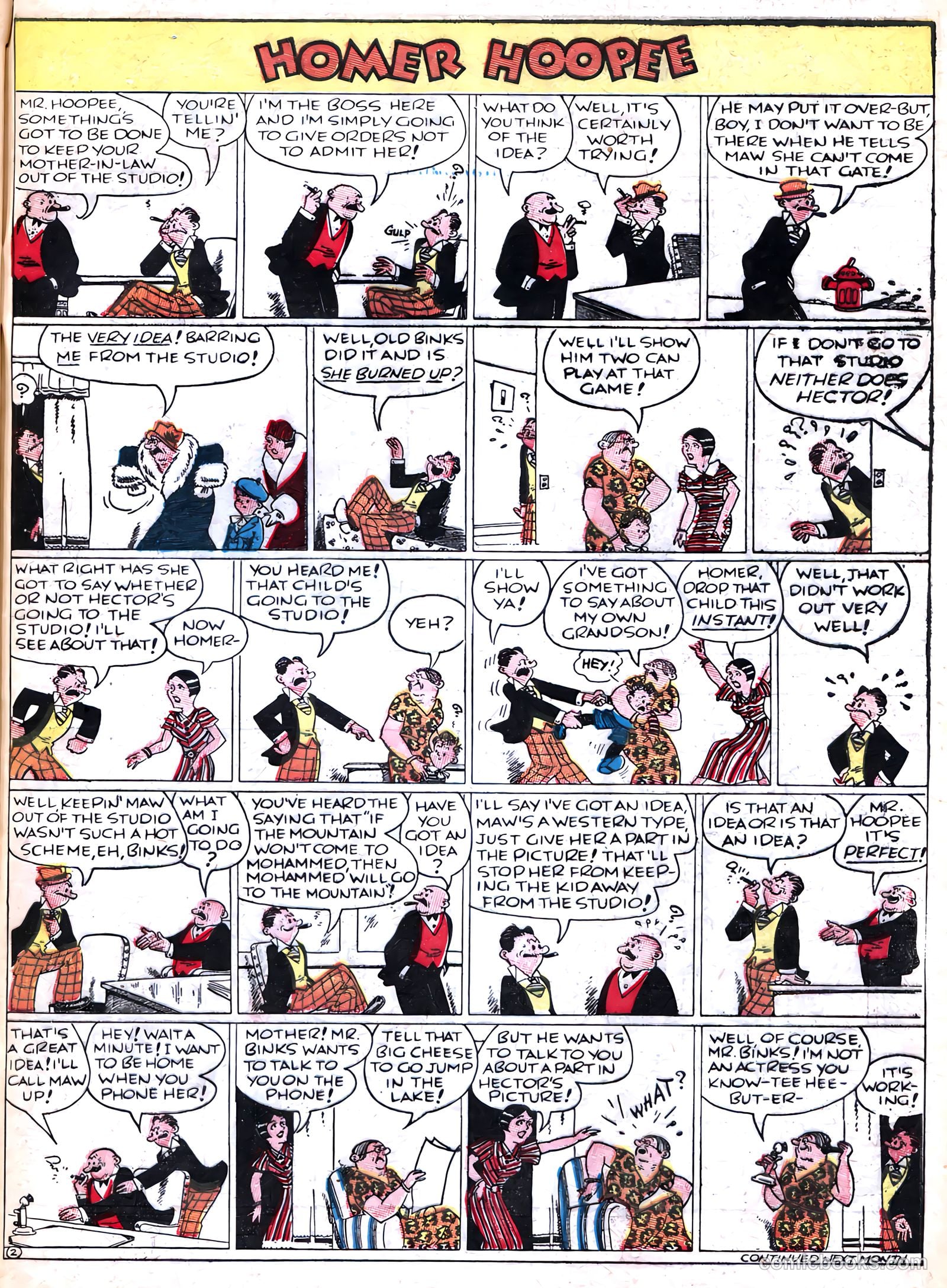 Famous Funnies #36 (1937) — page 59 of 64