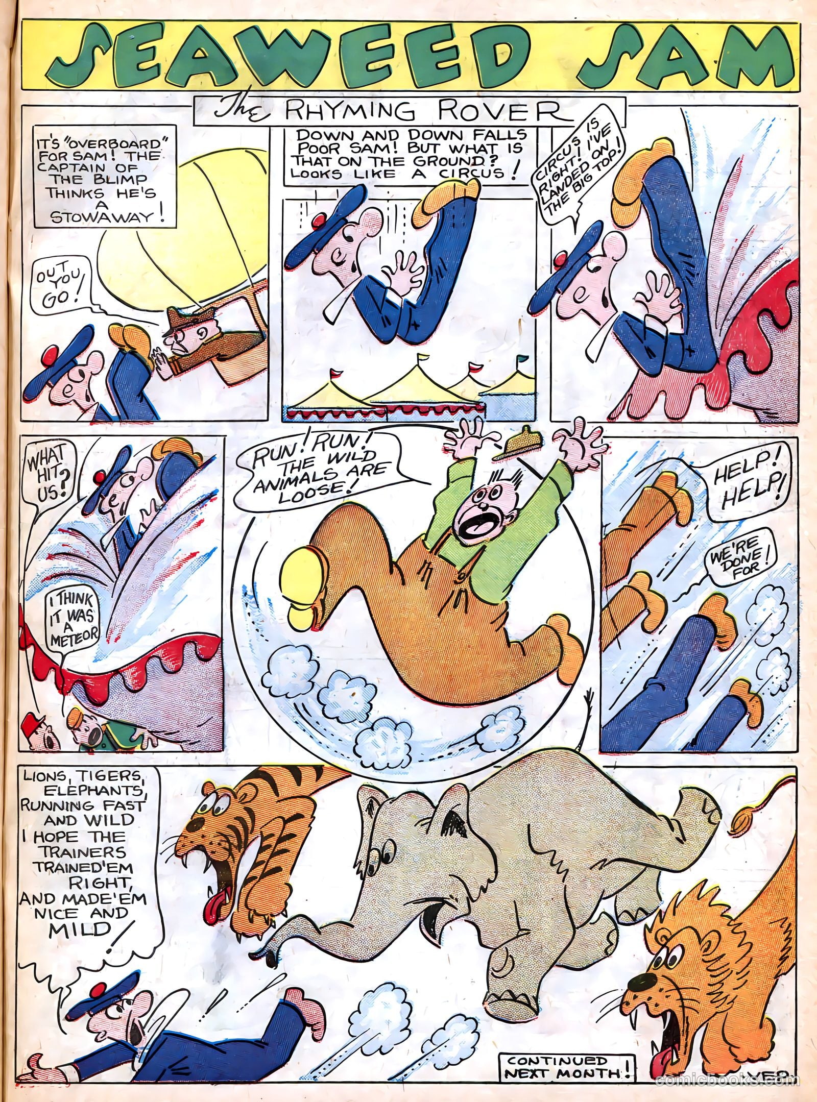 Famous Funnies #36 (1937) — page 61 of 64