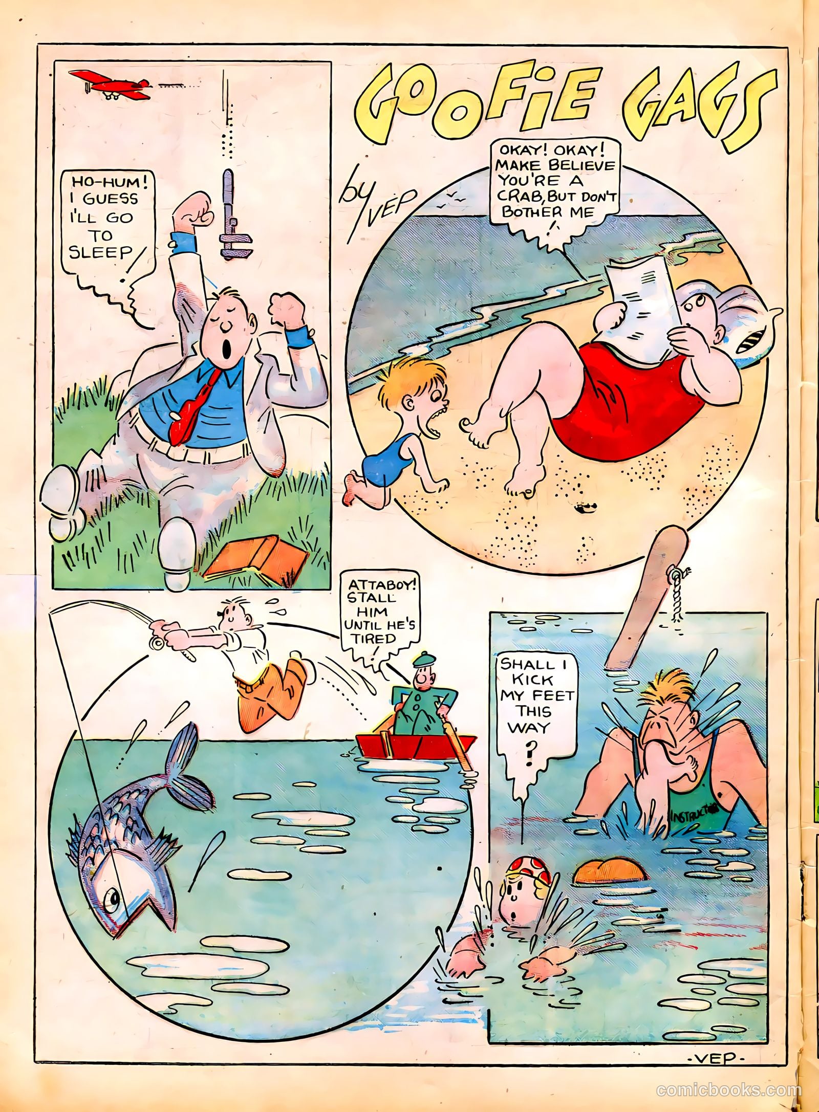 Famous Funnies #37 (1937) — page 4 of 63