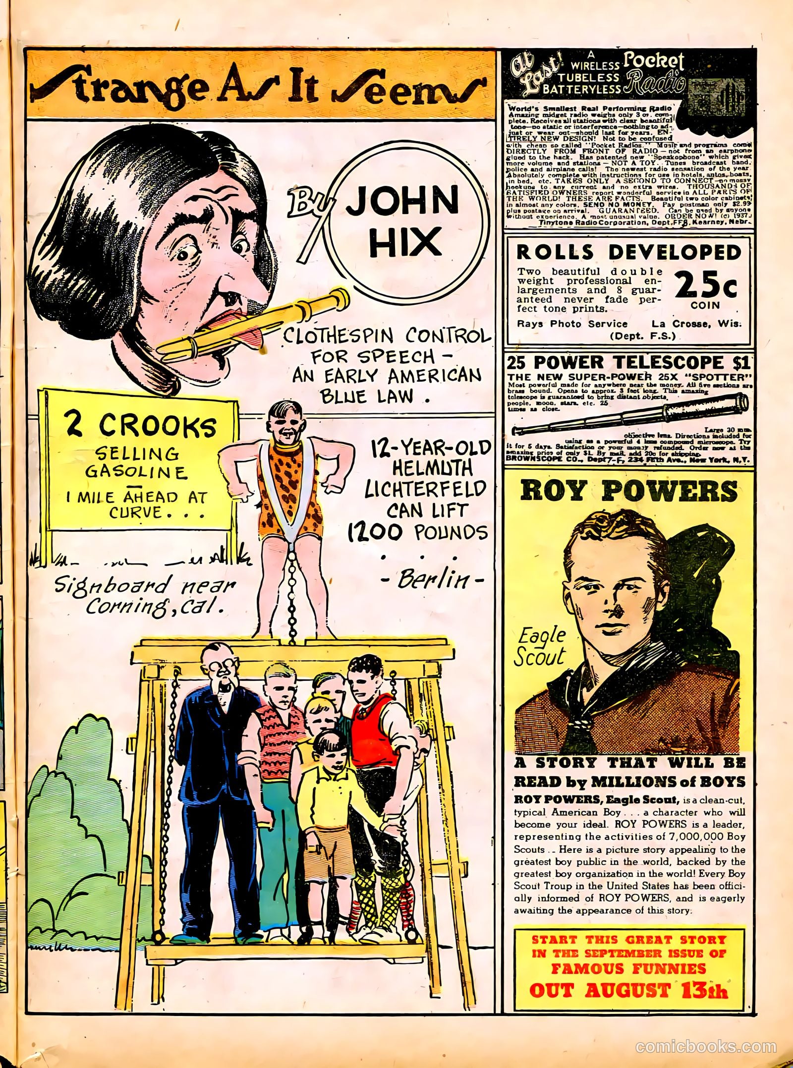 Famous Funnies #37 (1937) — page 11 of 63