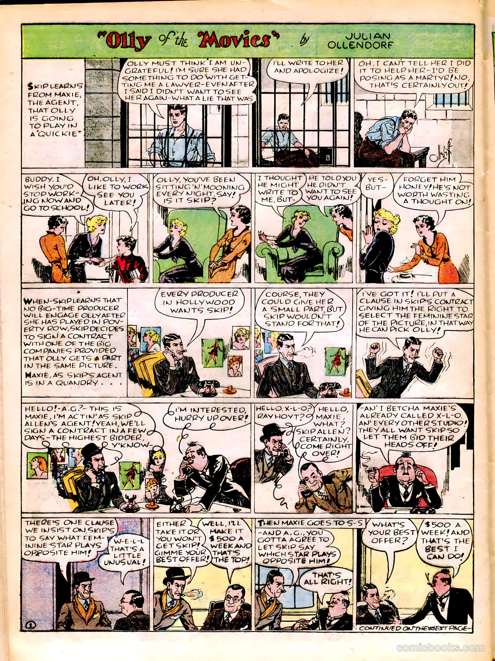 Famous Funnies #37 (1937) — page 39 of 63