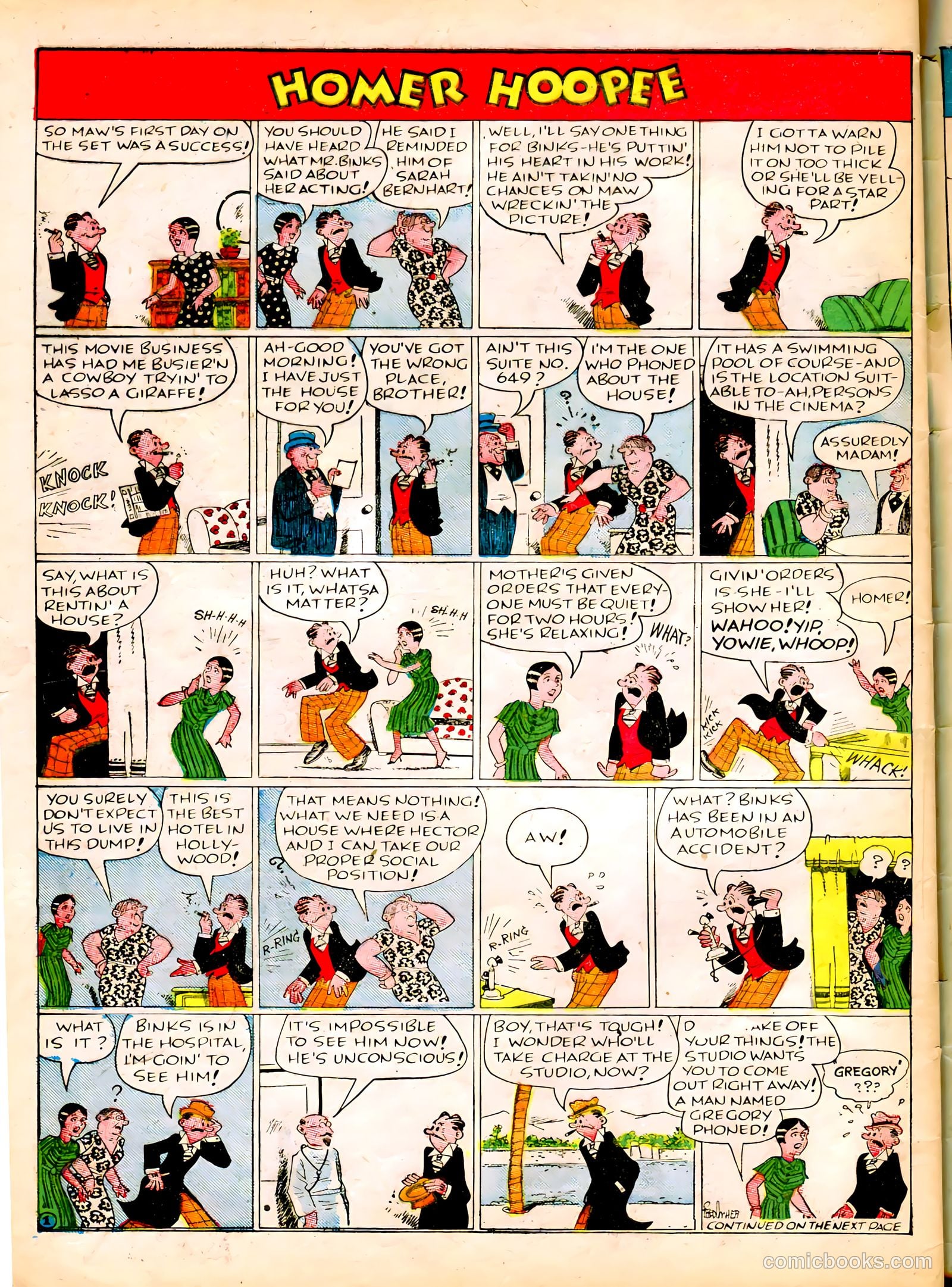 Famous Funnies #37 (1937) — page 57 of 63