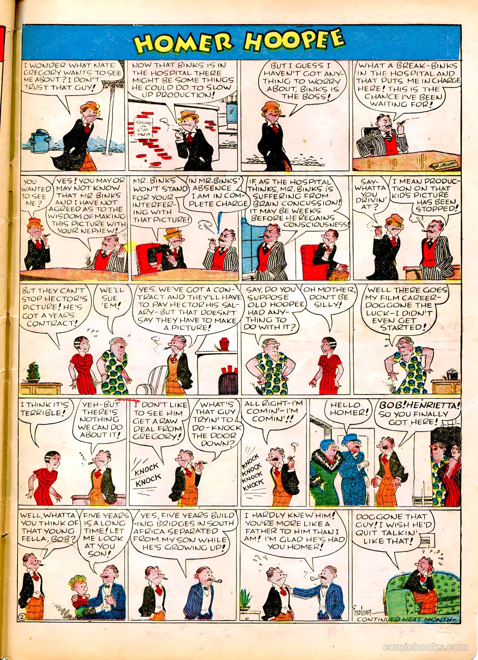 Famous Funnies #37 (1937) — page 58 of 63