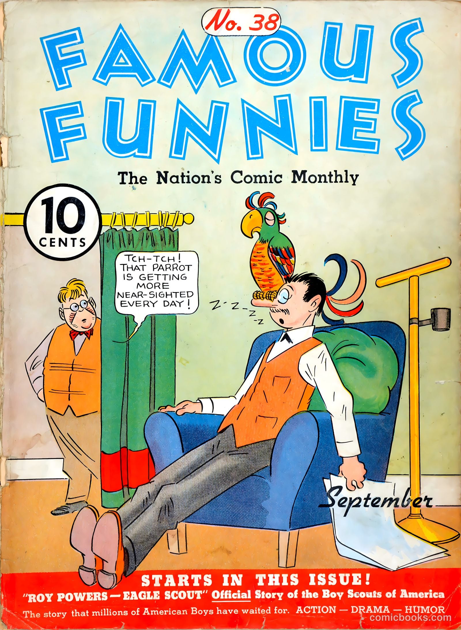 Famous Funnies #38