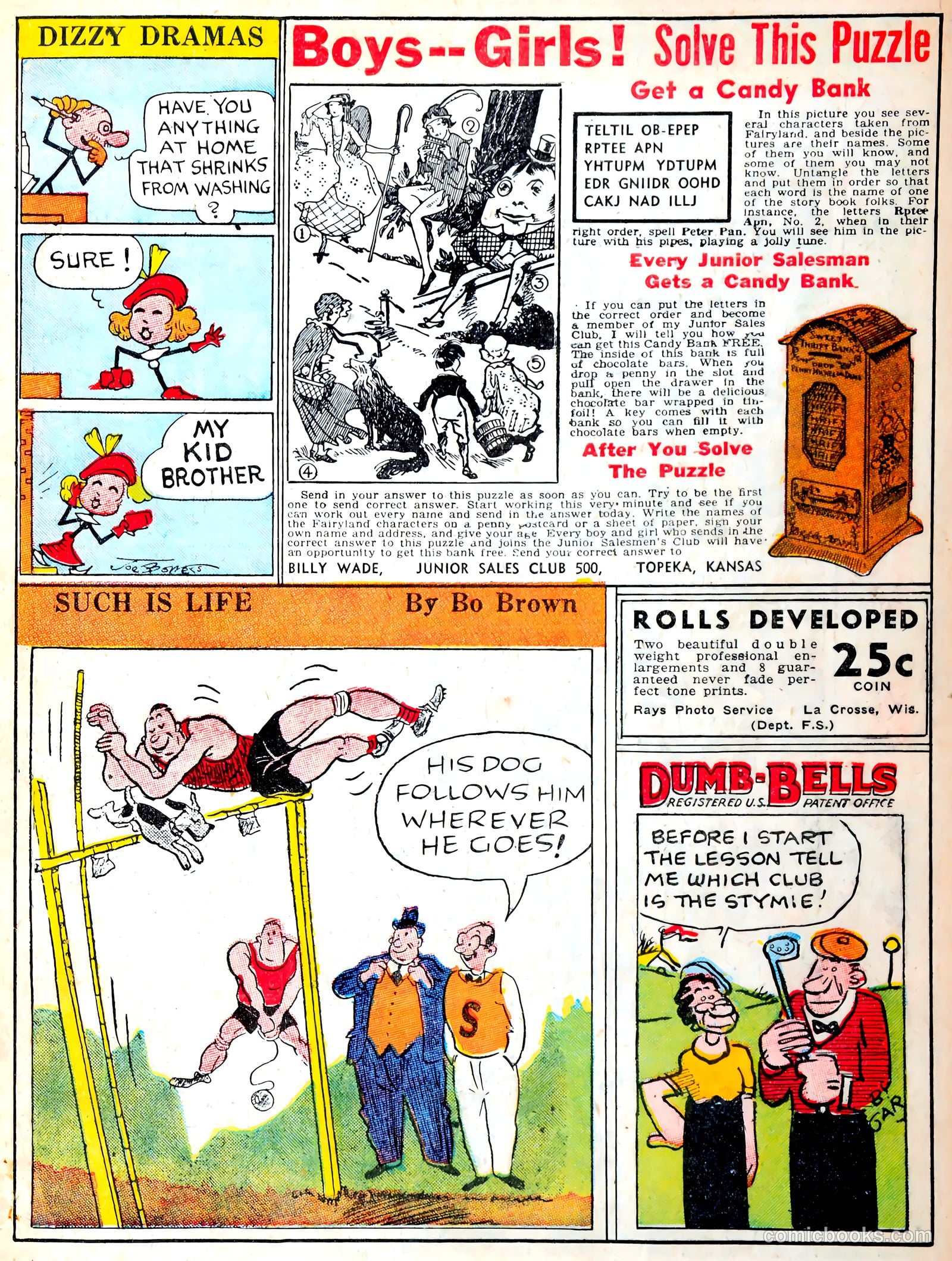 Famous Funnies #38 (1937) — page 13 of 63