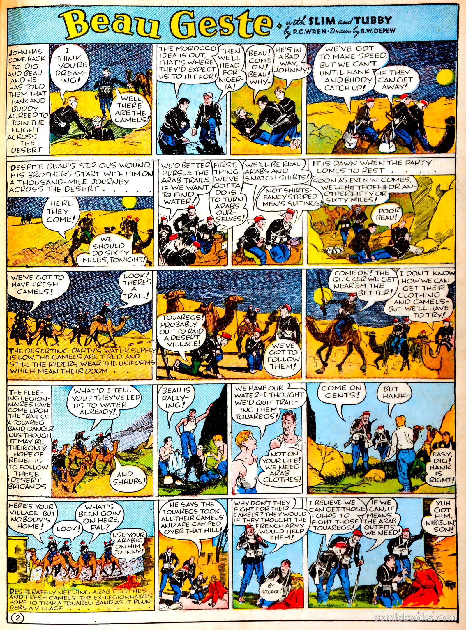 Famous Funnies #38 (1937) — page 25 of 63
