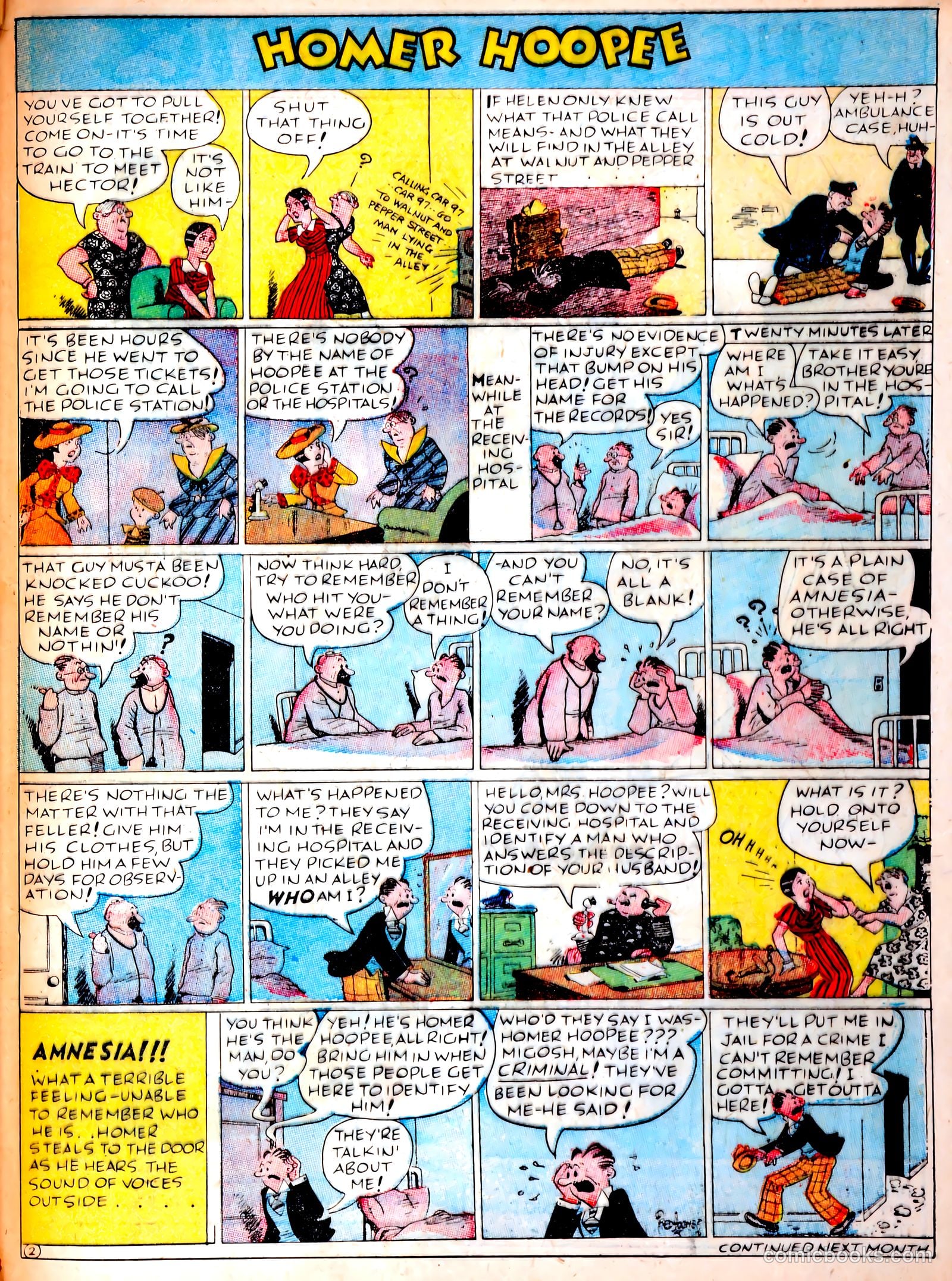 Famous Funnies #38 (1937) — page 56 of 63