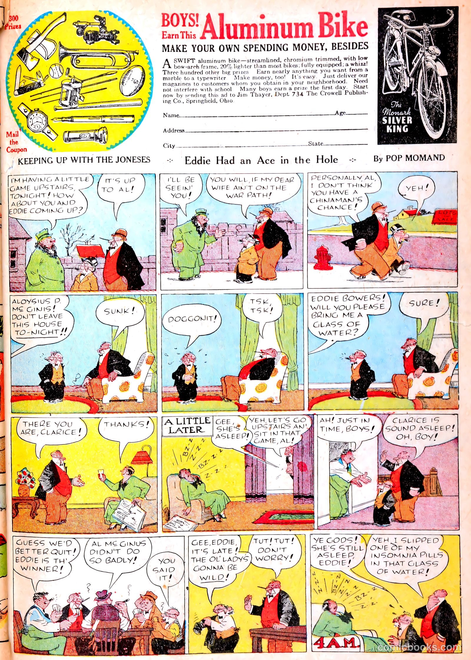 Famous Funnies #38 (1937) — page 60 of 63
