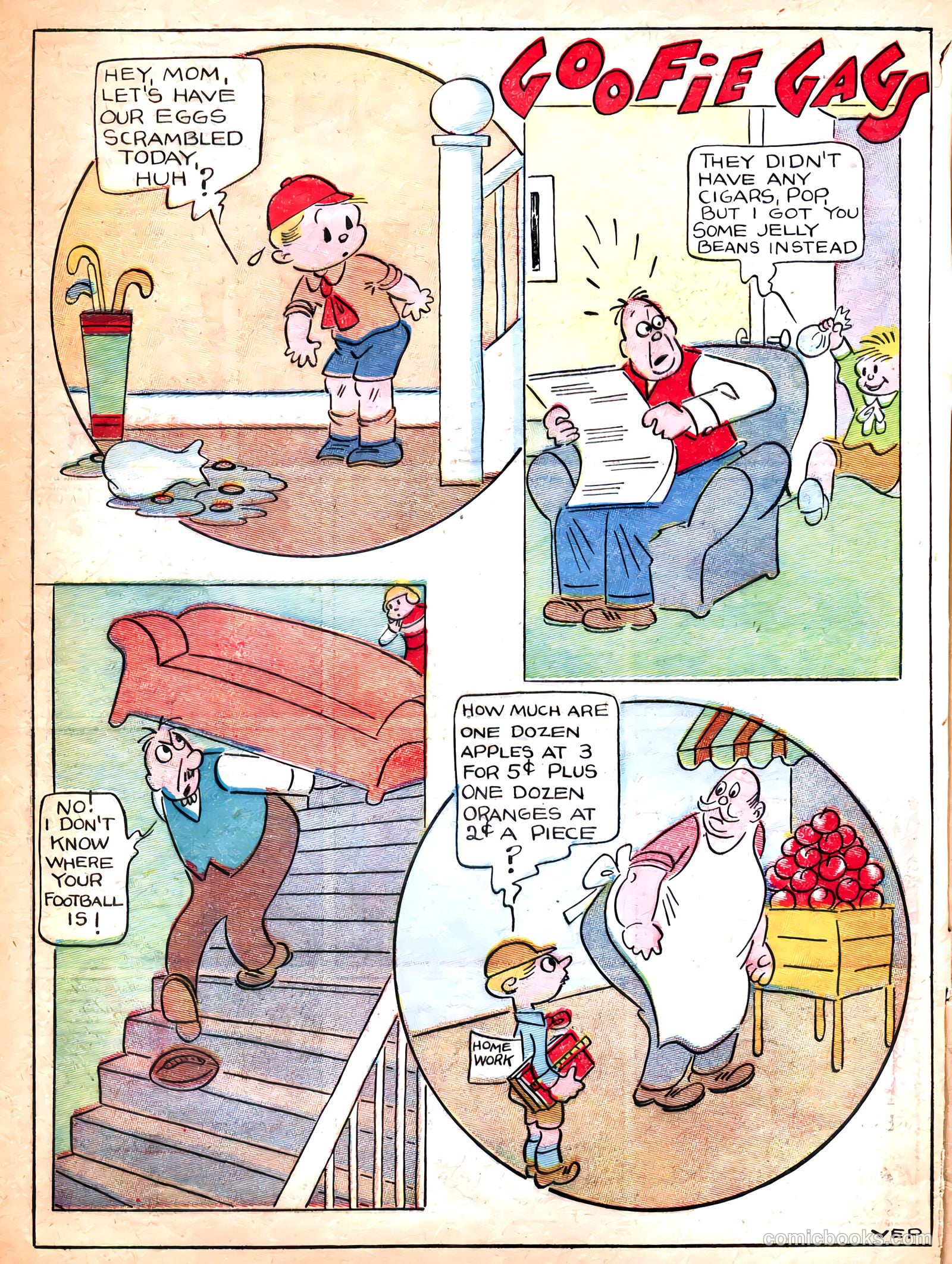 Famous Funnies #39 (1937) — page 4 of 64