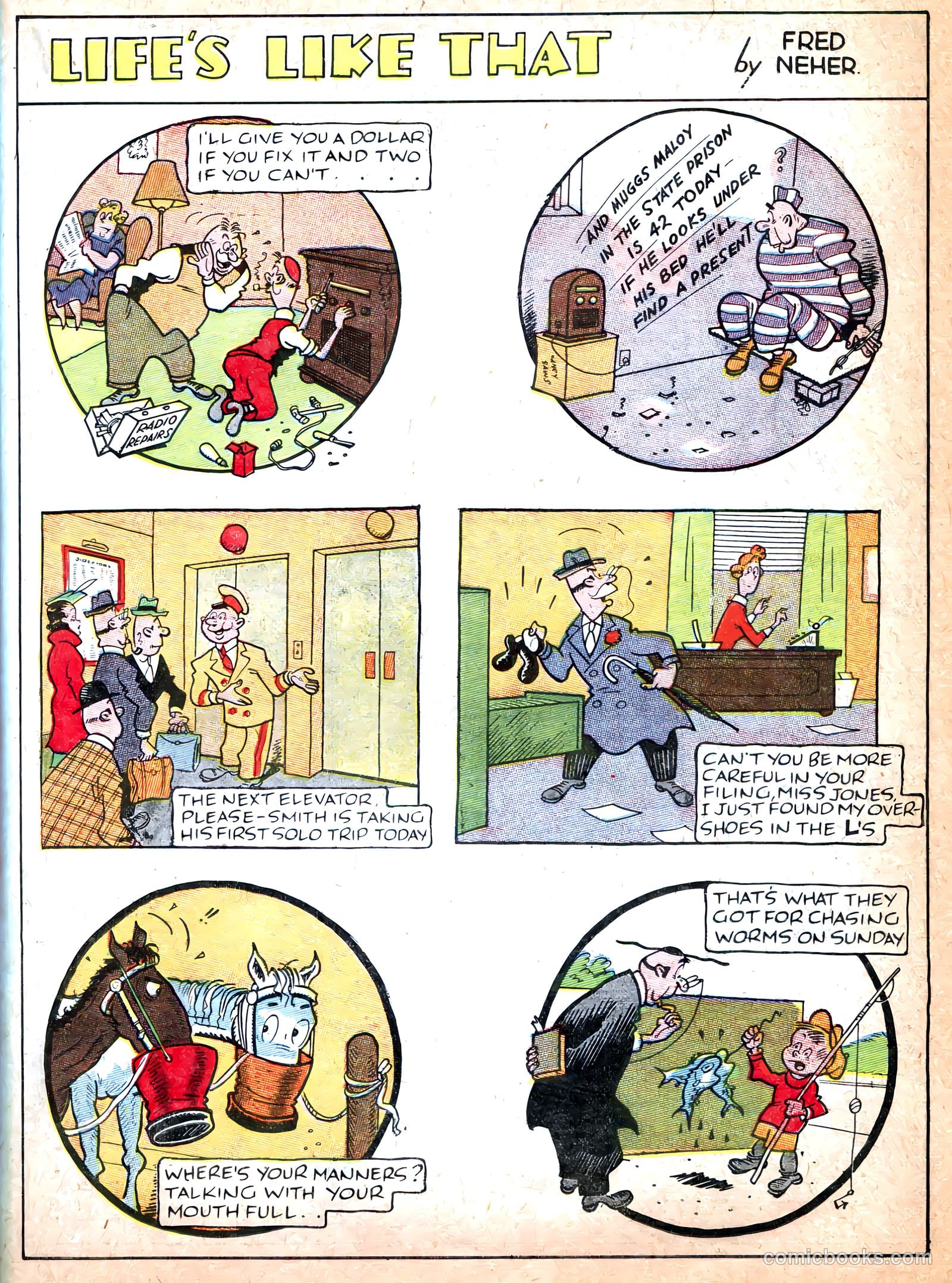Famous Funnies #39 (1937) — page 17 of 64