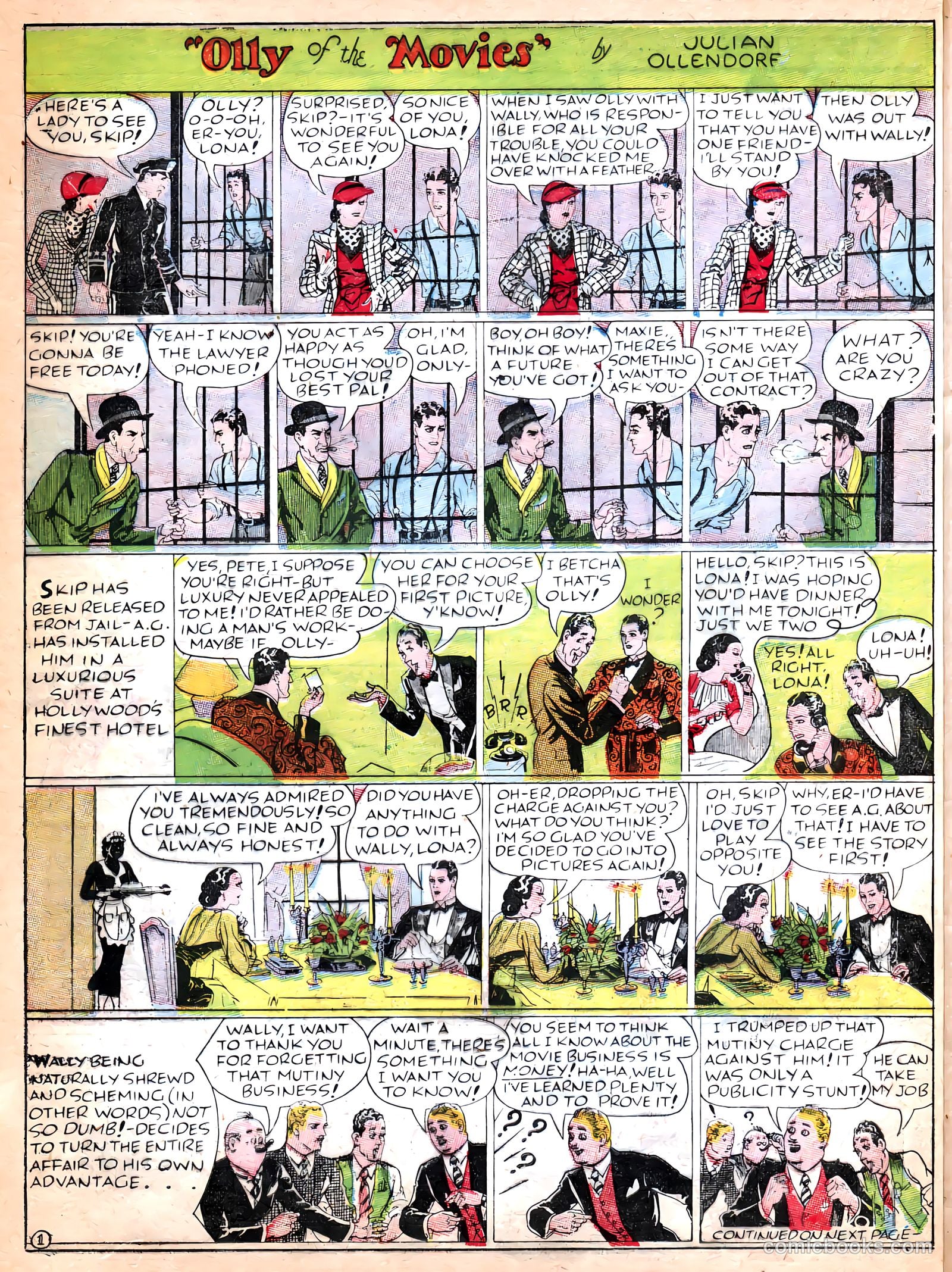 Famous Funnies #39 (1937) — page 40 of 64