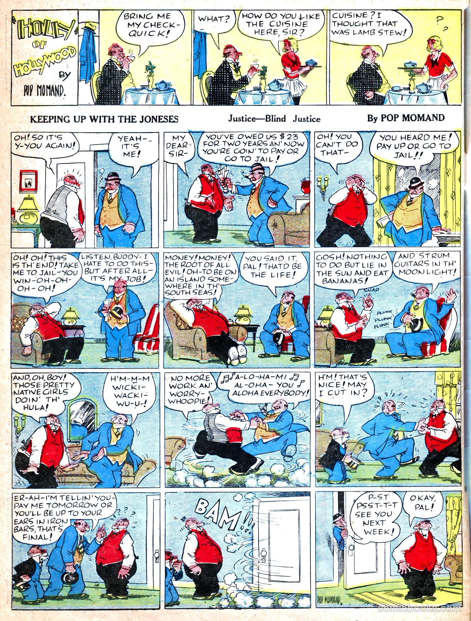 Famous Funnies #39 (1937) — page 60 of 64