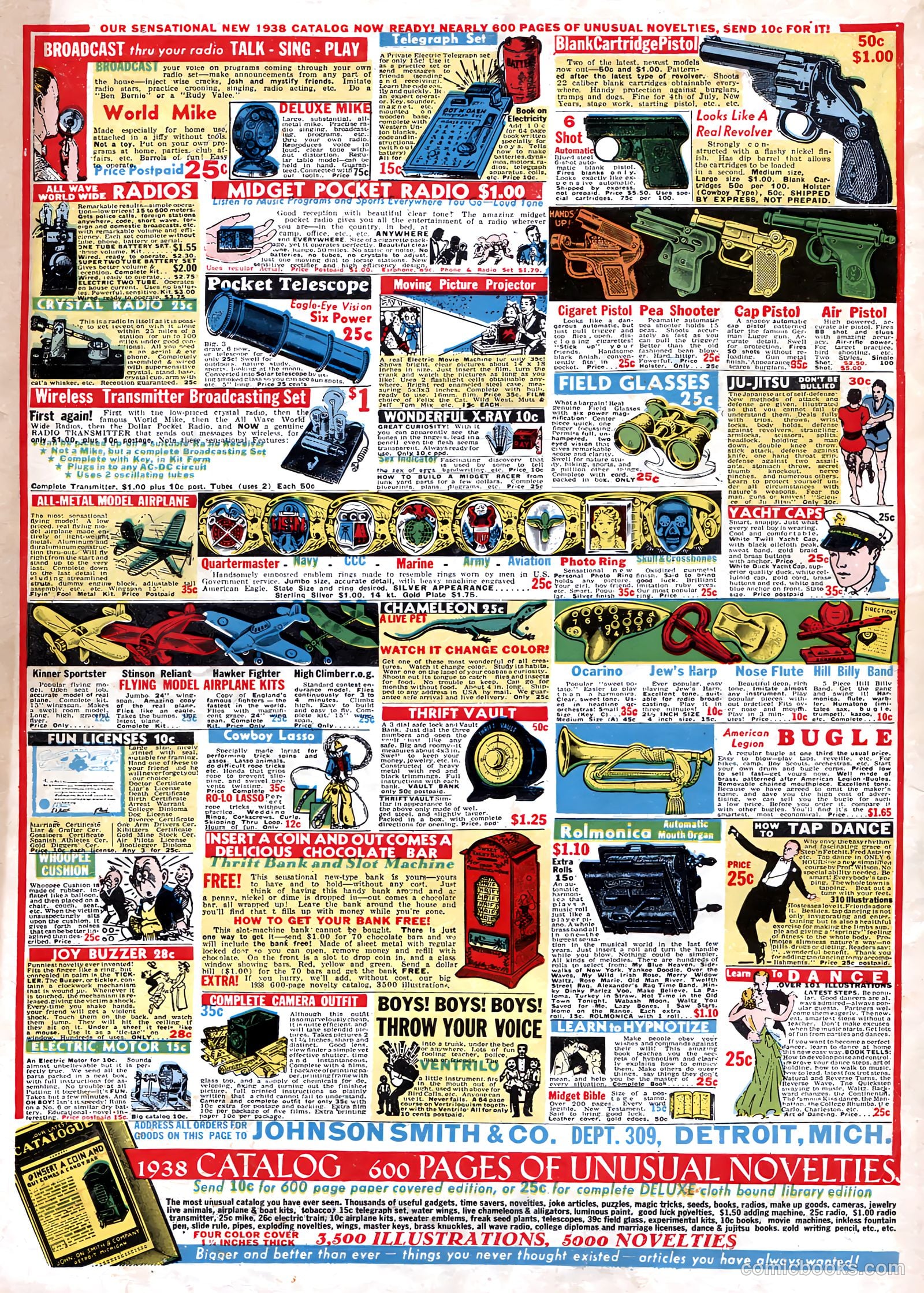 Famous Funnies #39 (1937) — page 64 of 64